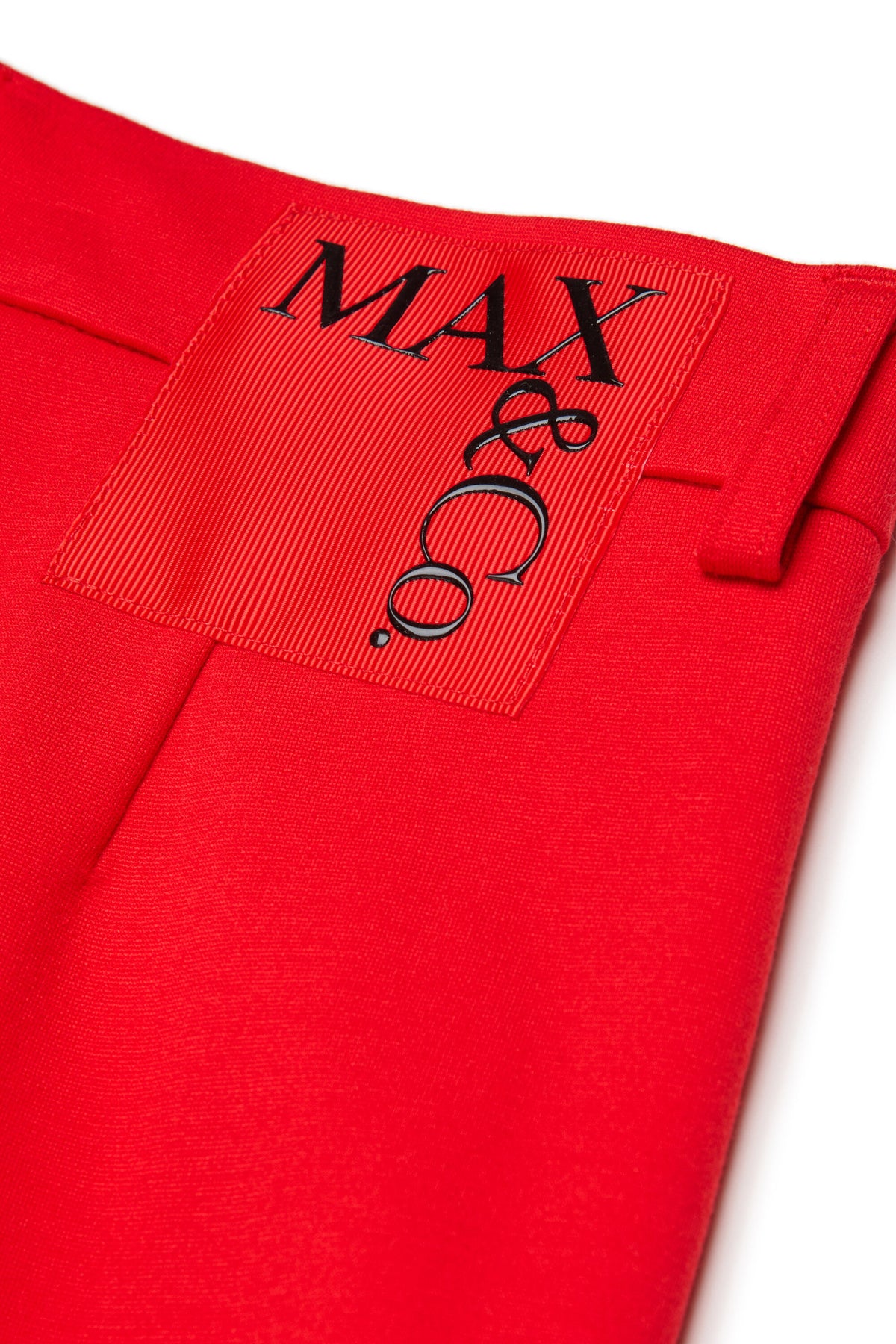Palazzo pants with logo