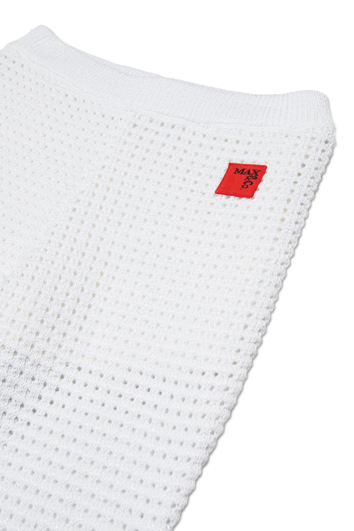 Knit pants with logo
