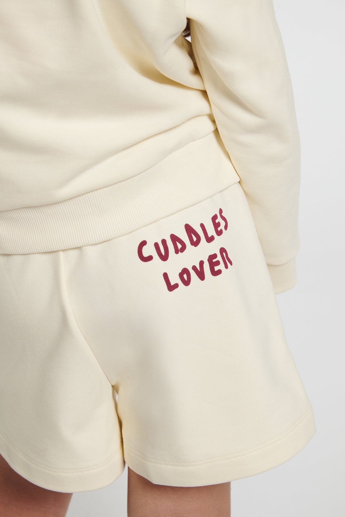 Shorts de felpa con logo