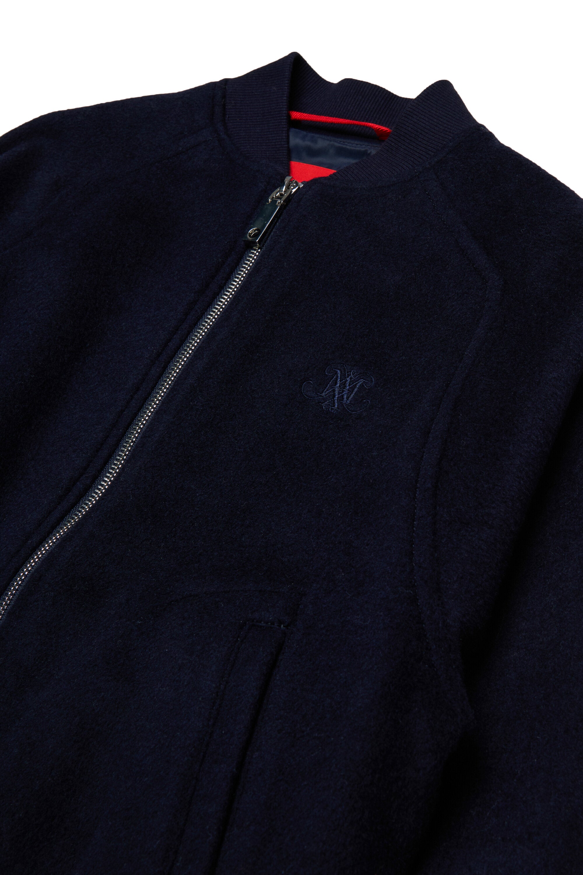 Cazadora bomber con logo