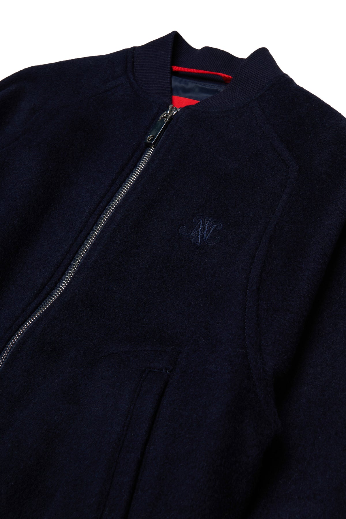 Cazadora bomber con logo