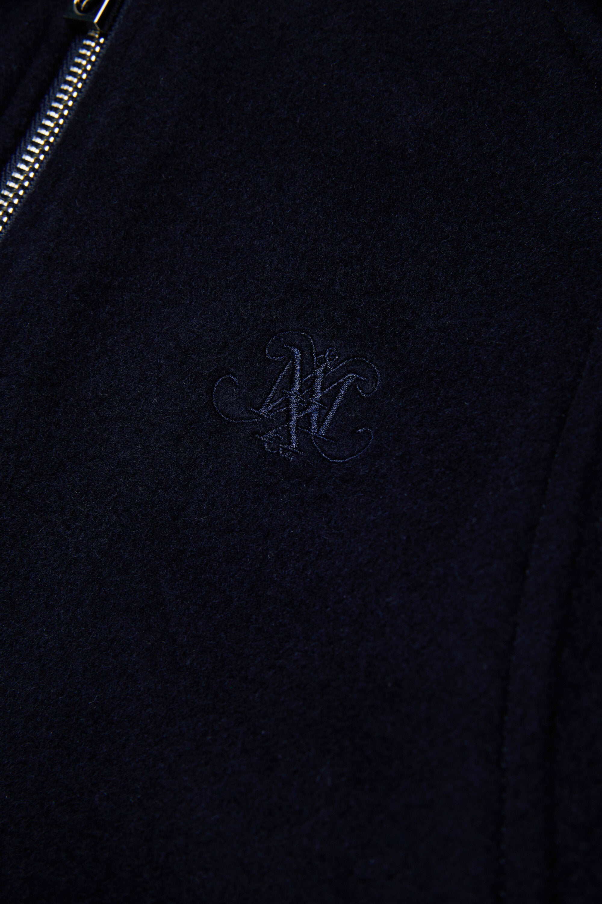 Cazadora bomber con logo