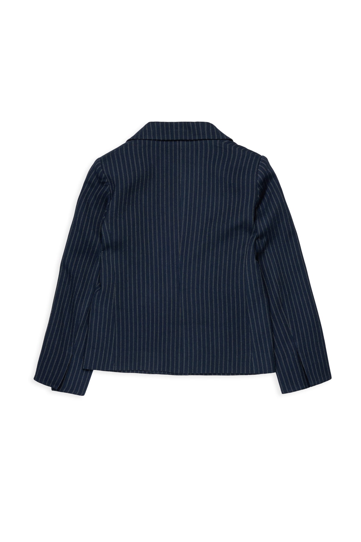 Blazer jacket with printed logo
