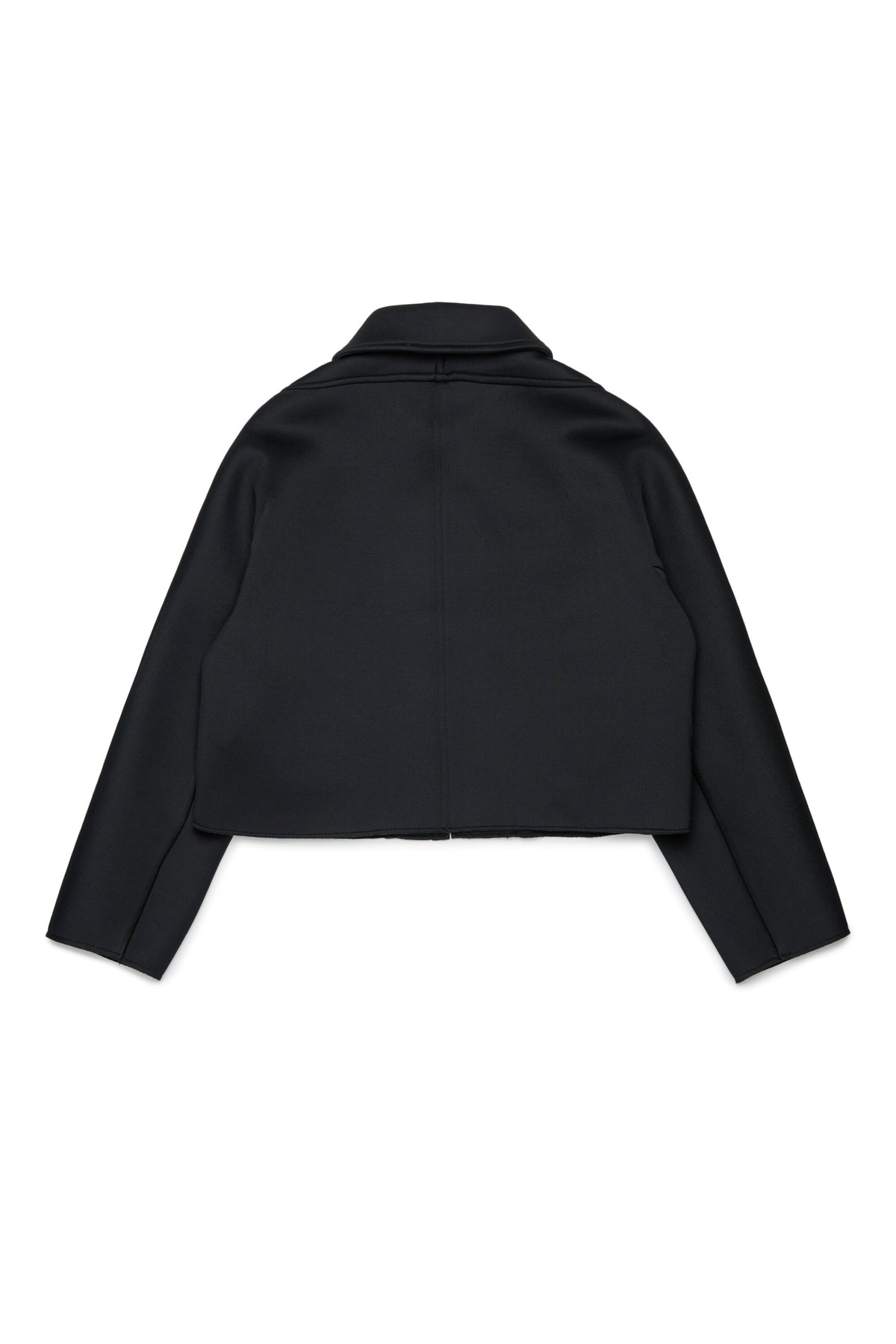 Short jacket with printed logo