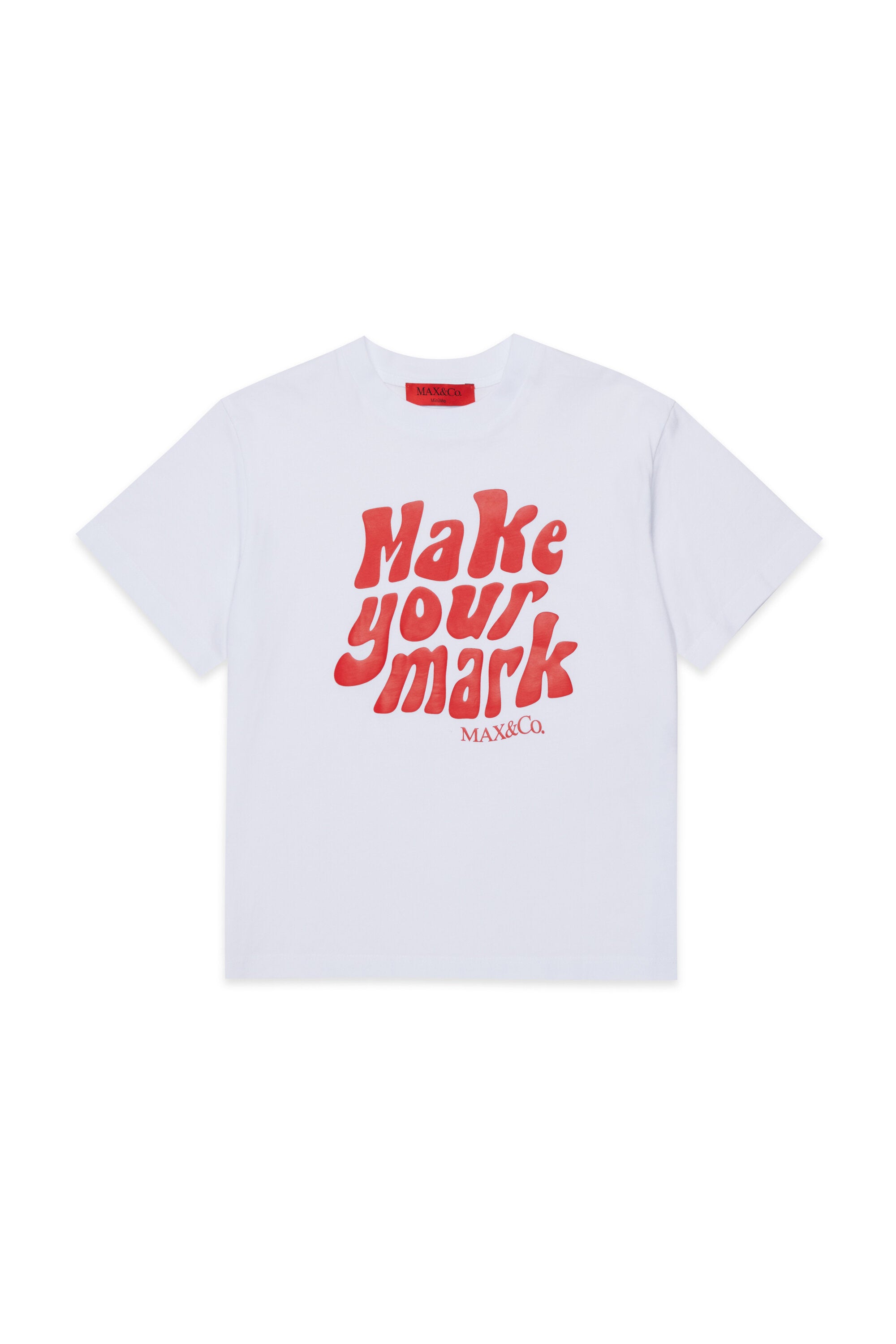 Camiseta con estampado delantero y logo