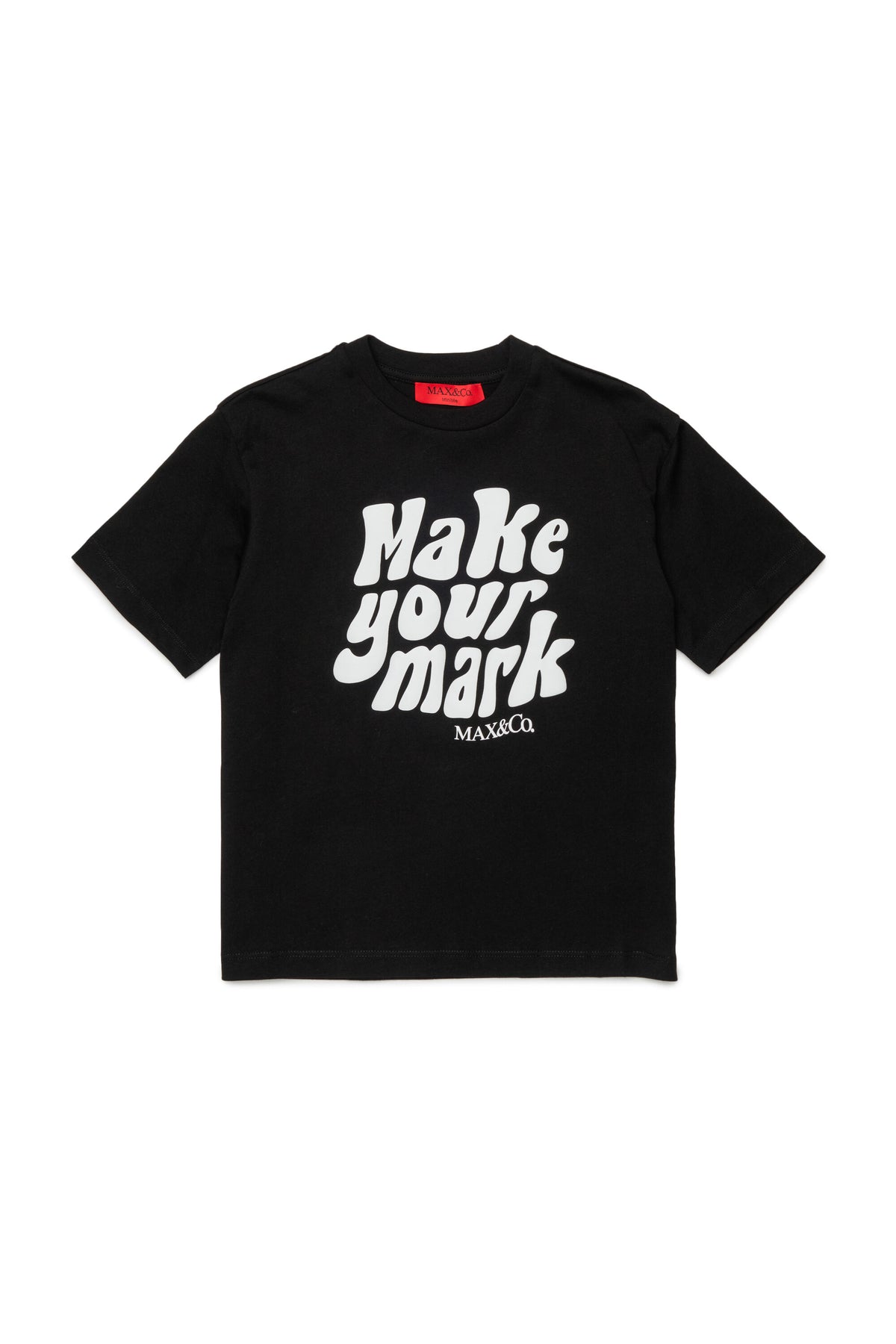 T-shirt with front print and logo