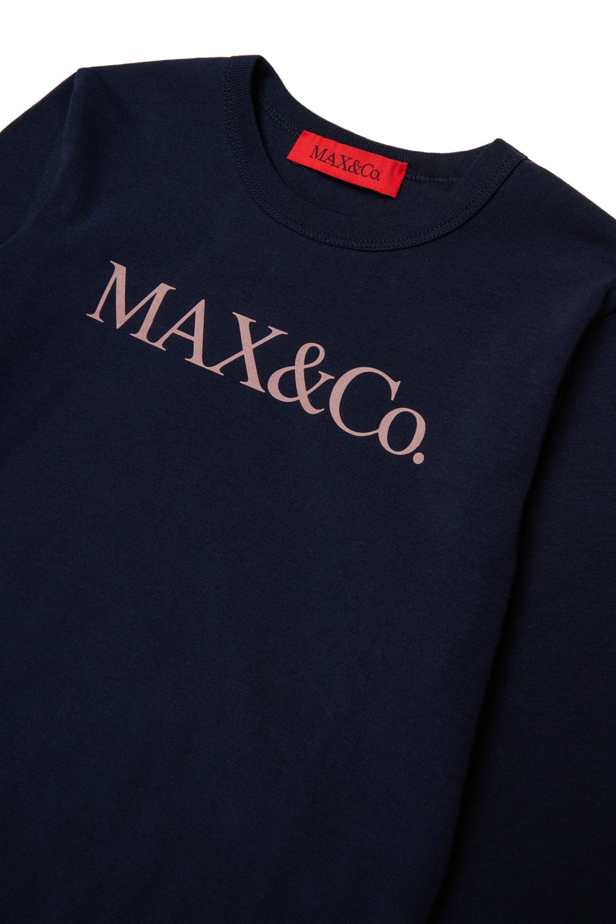 Camiseta de manga larga con logo