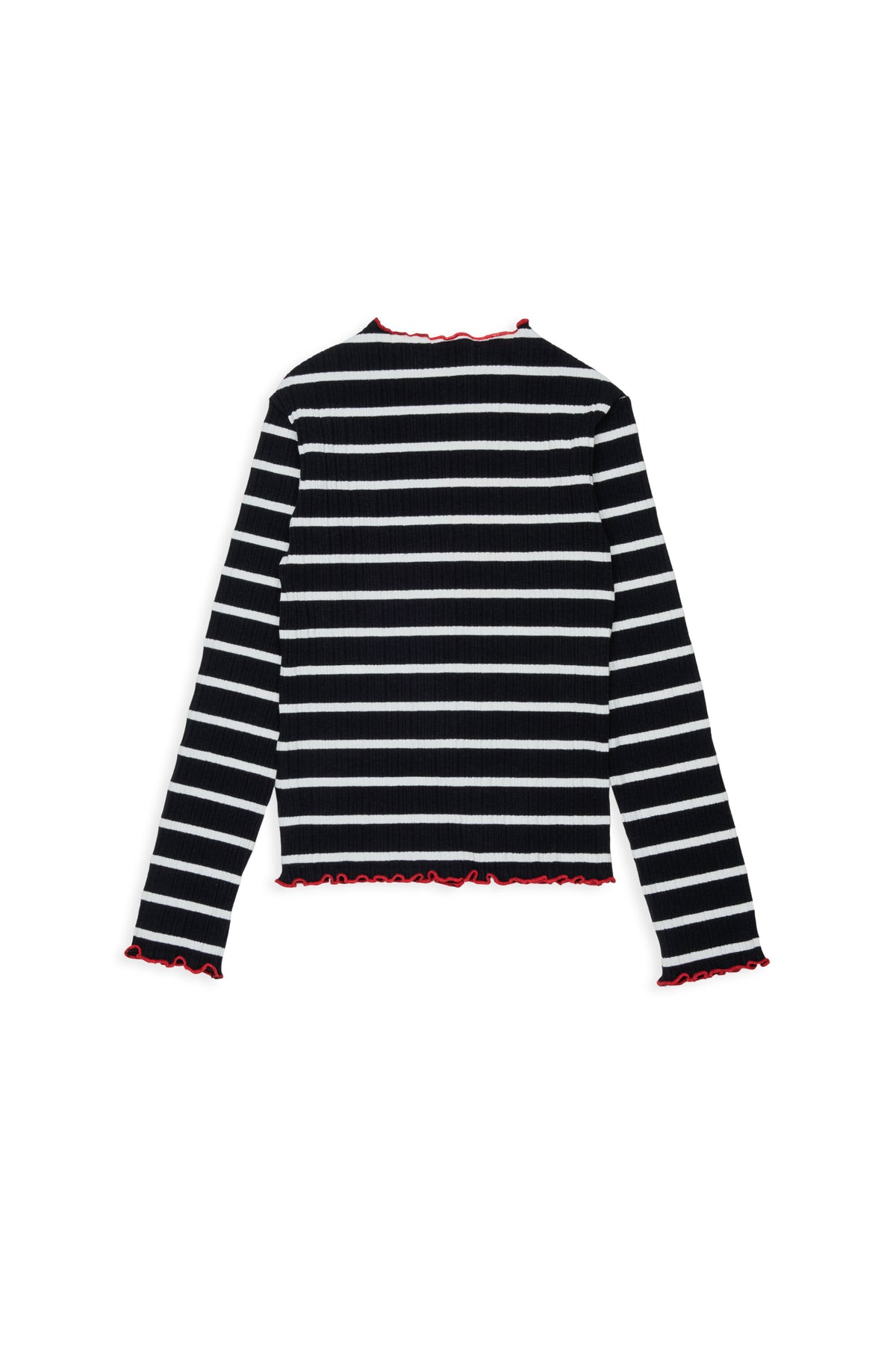 Striped T-shirt with logo