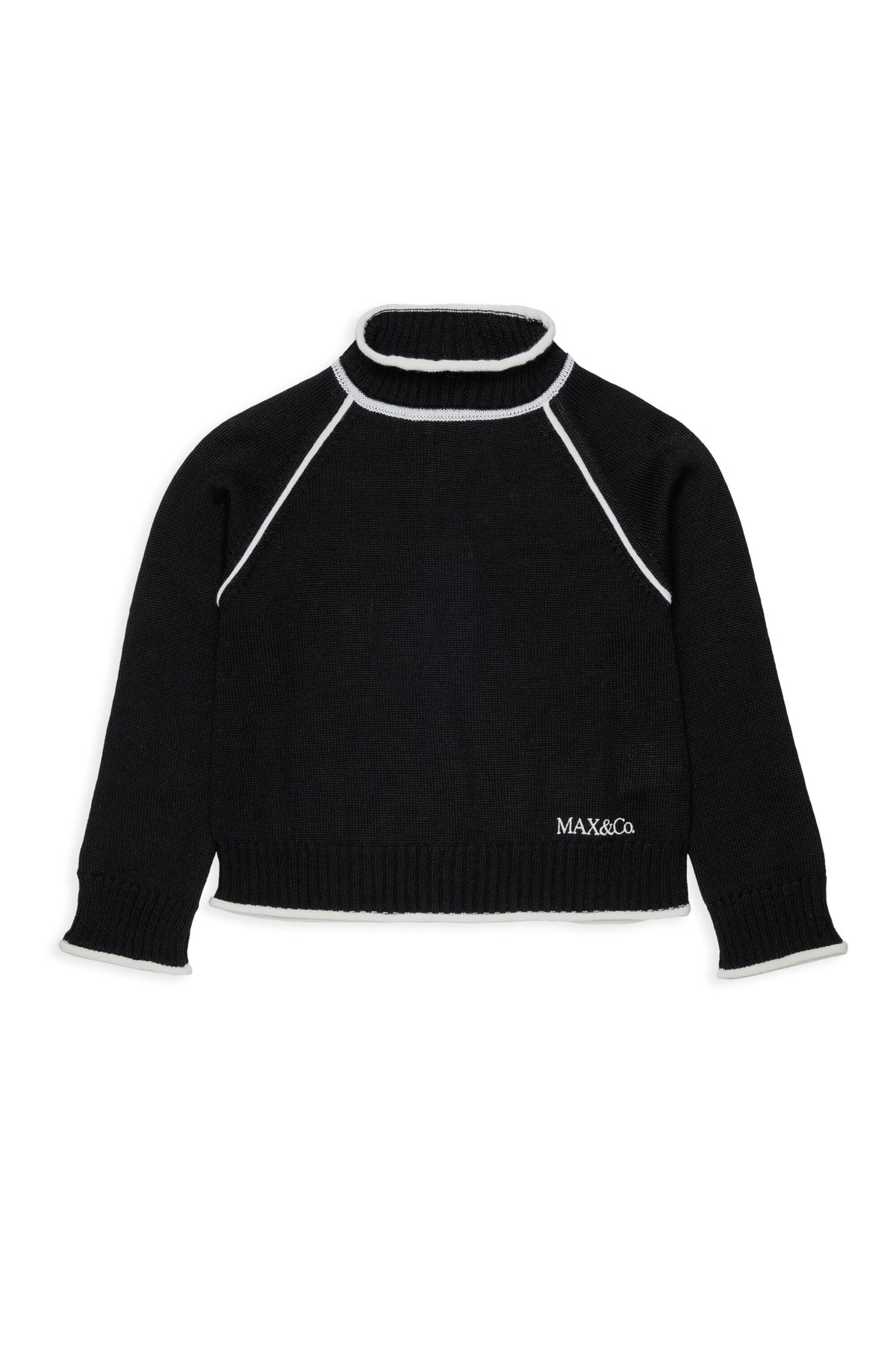 Jersey de cuello alto con logo