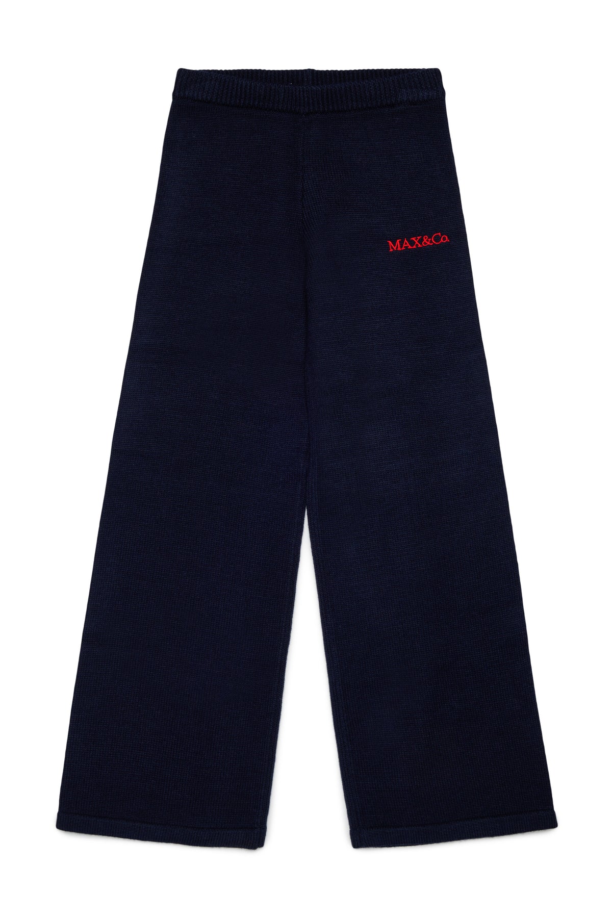 Pantalon en maille avec logo