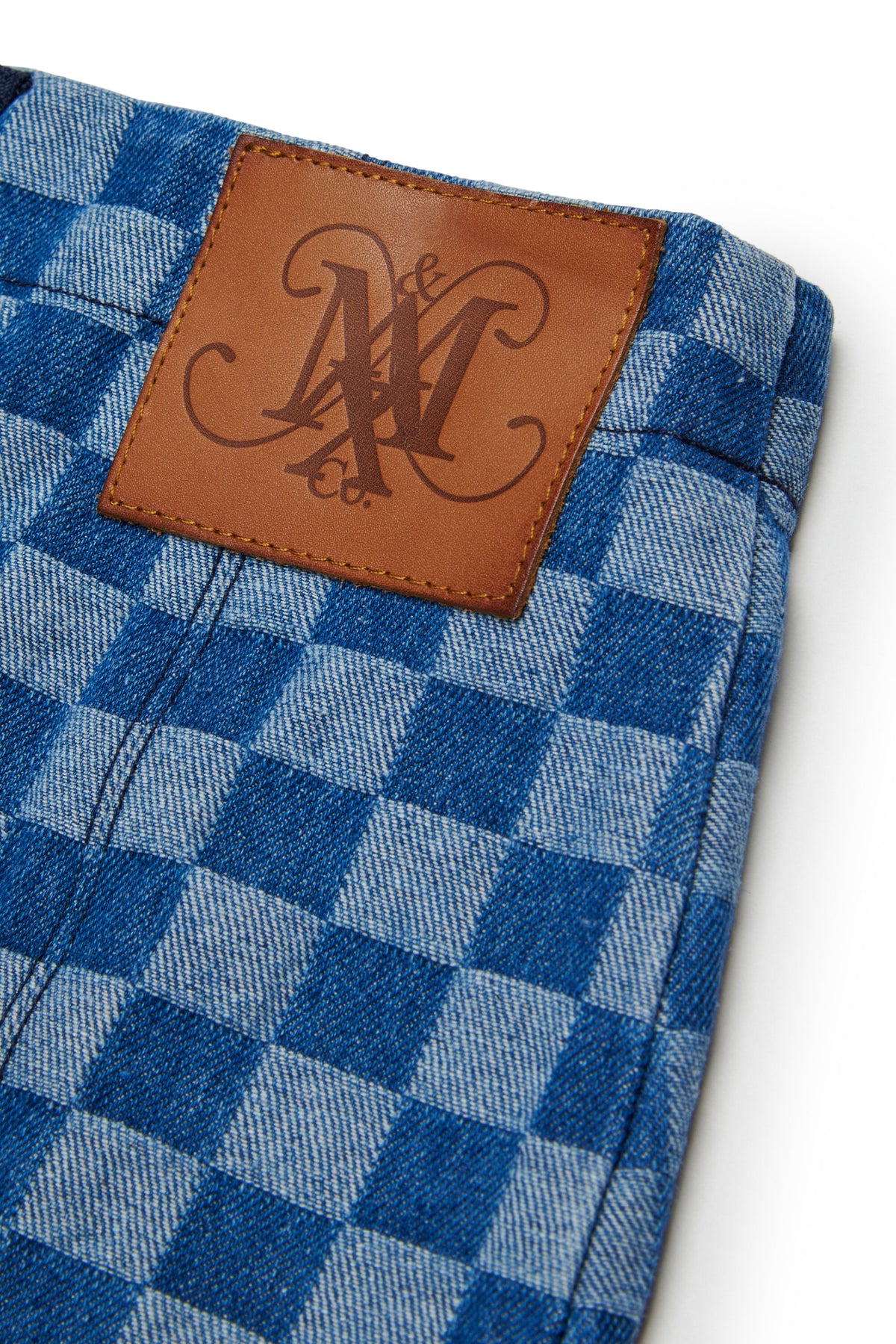 Jupe à carreaux avec logo