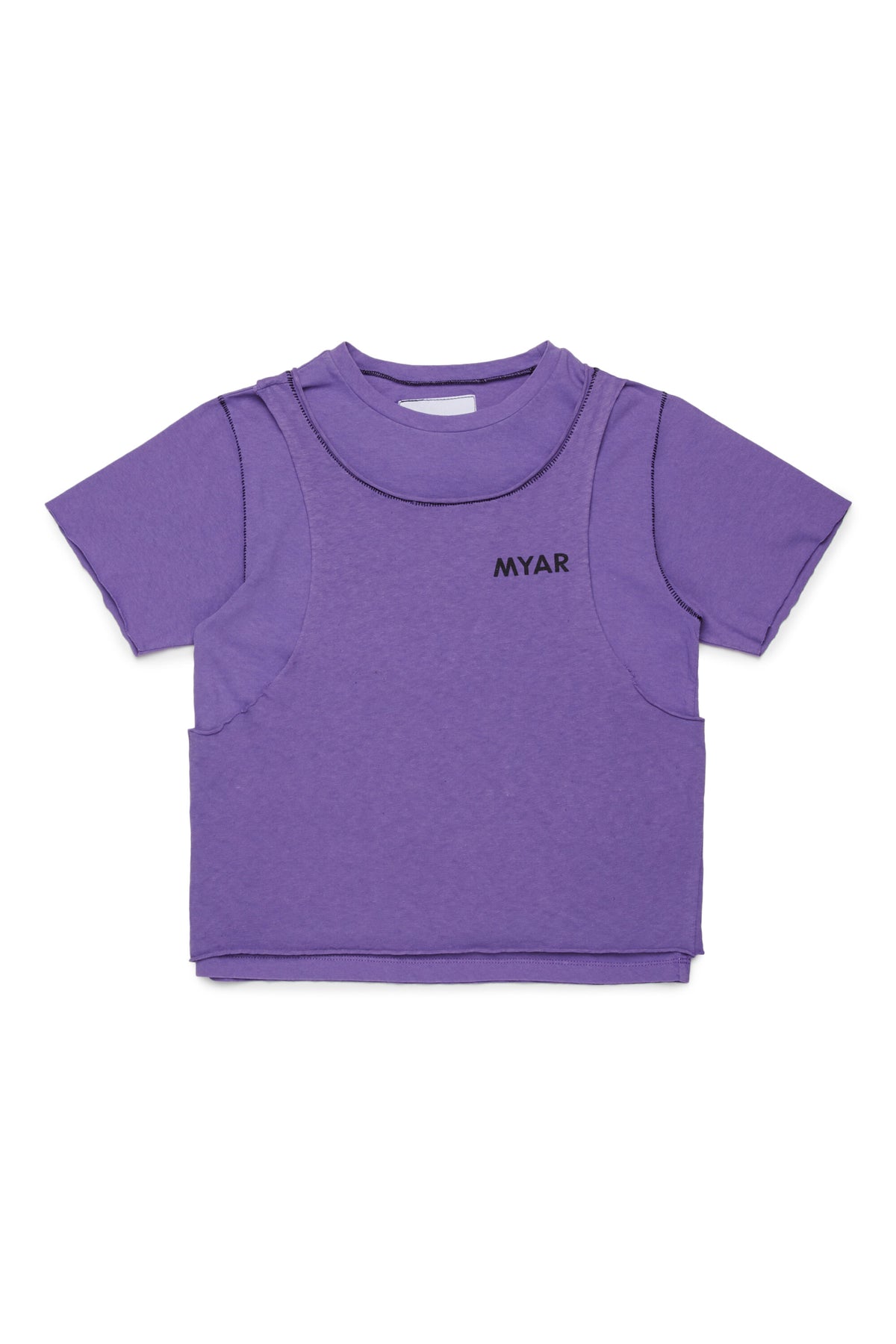 T-shirt à col rond avec logo