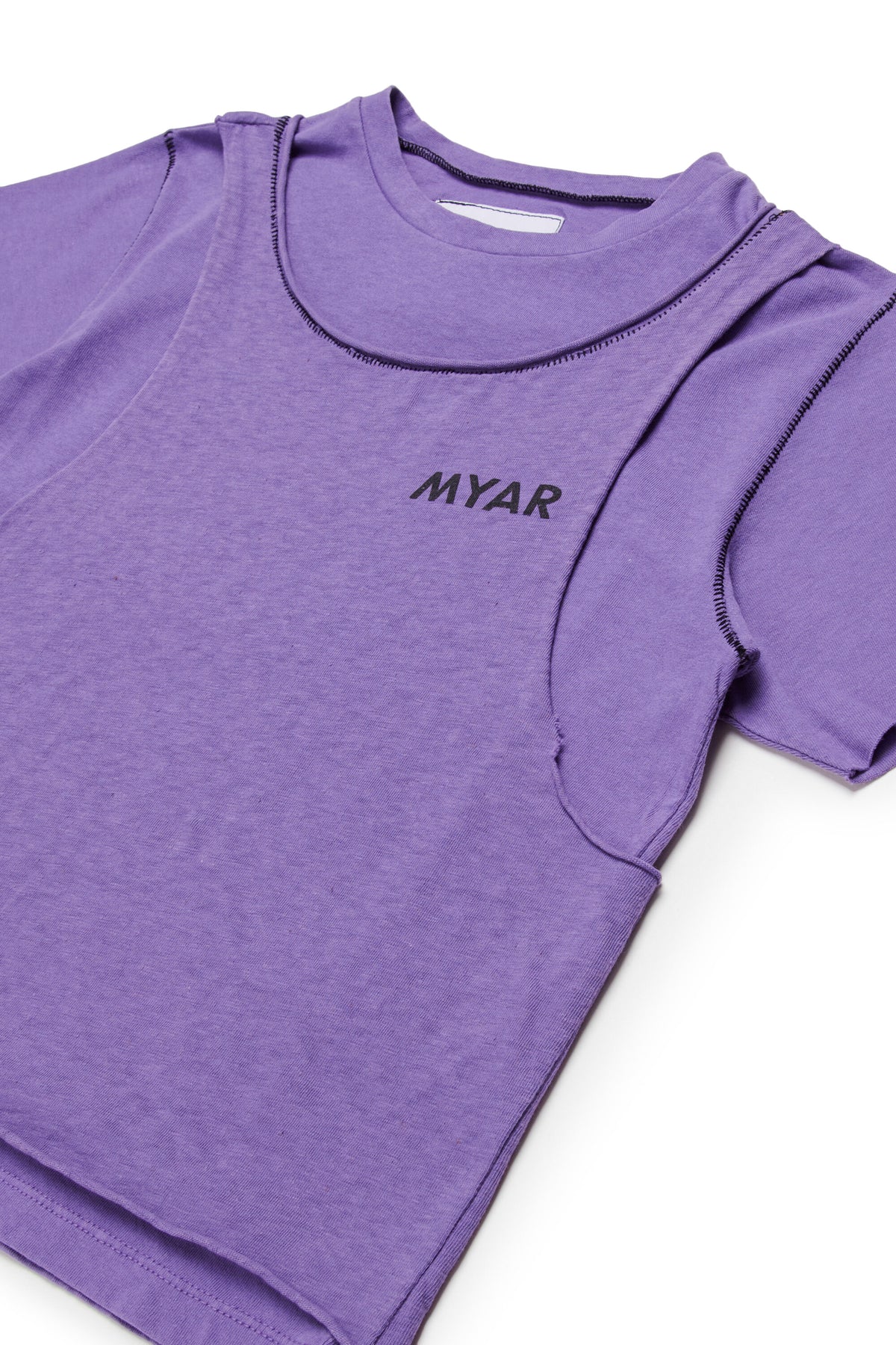 T-shirt à col rond avec logo