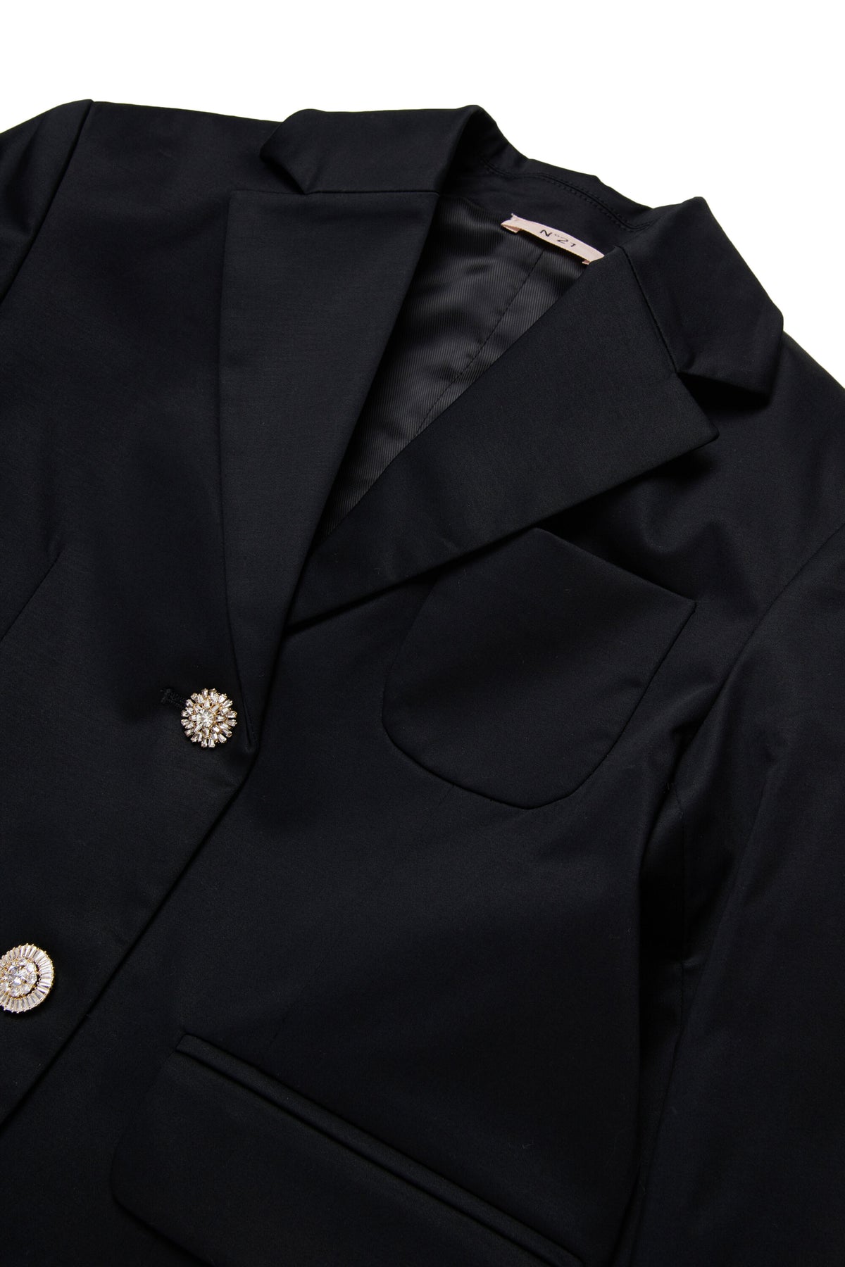 Veste blazer avec détails bijoux
