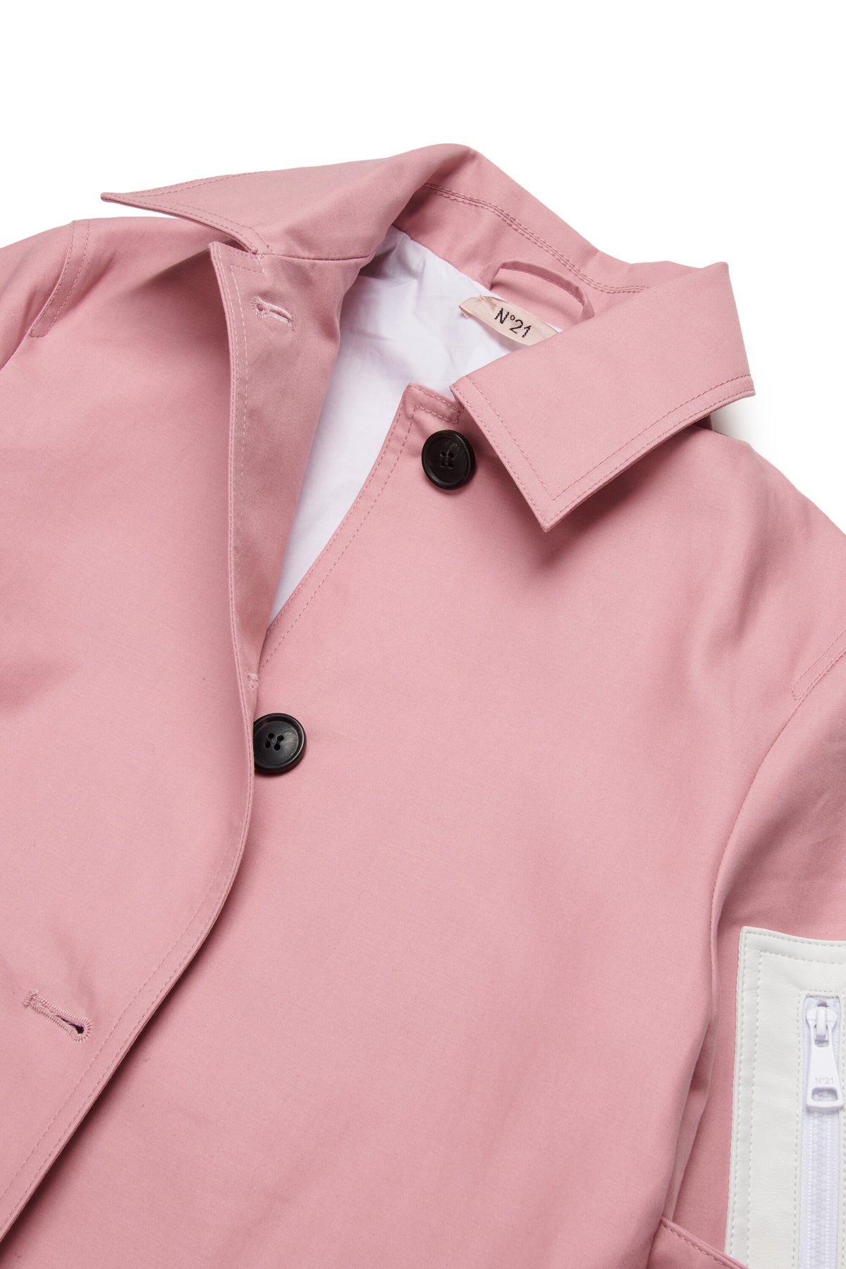 Gabardina con logo