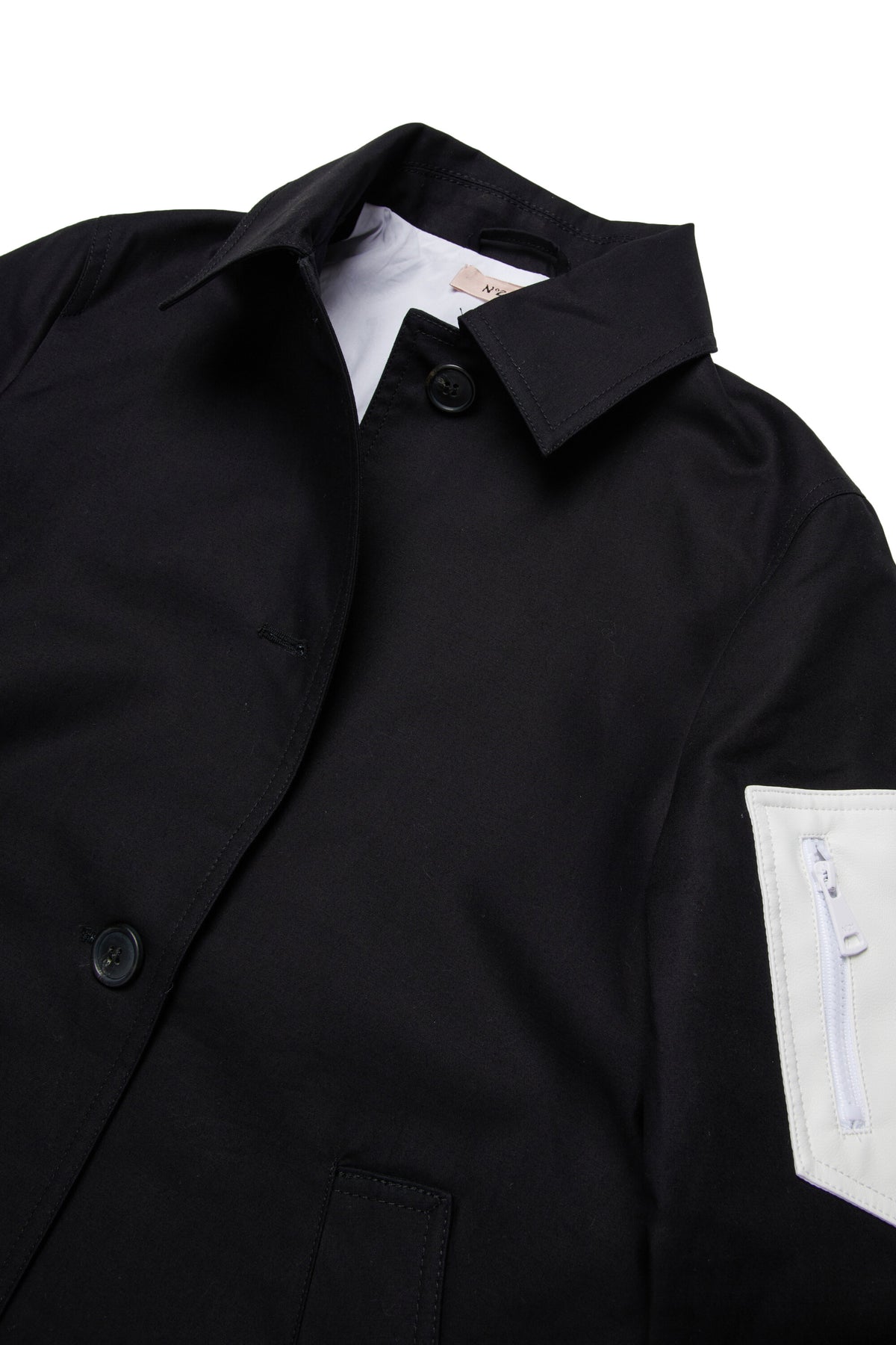 Veste trench avec logo