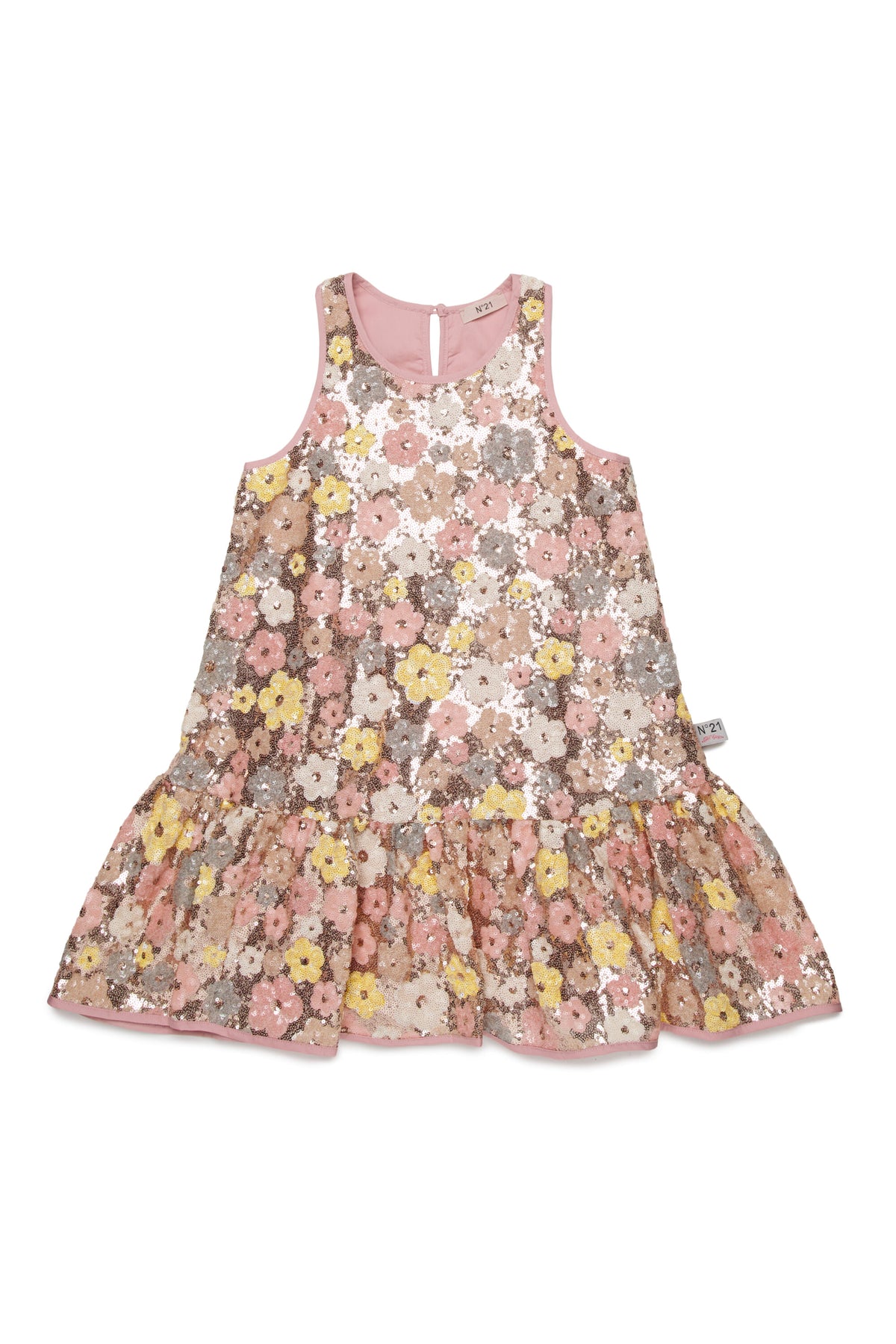 Vestido sin mangas con lentejuelas