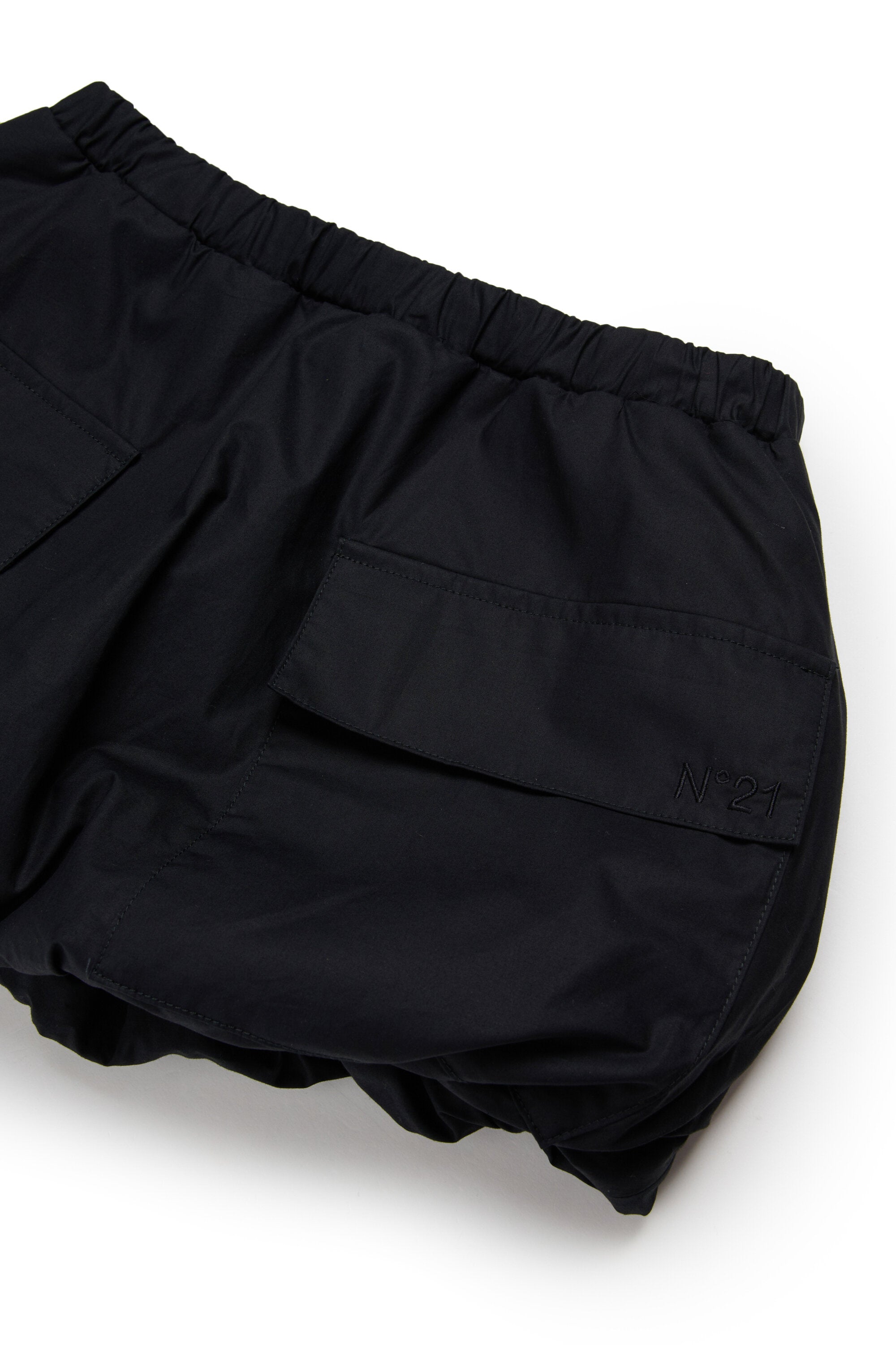 Mini skirt with logo