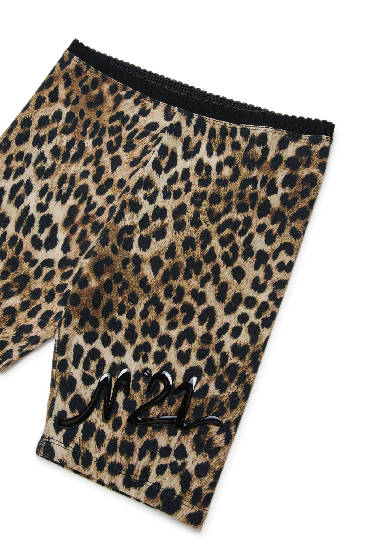 Shorts biker con logo