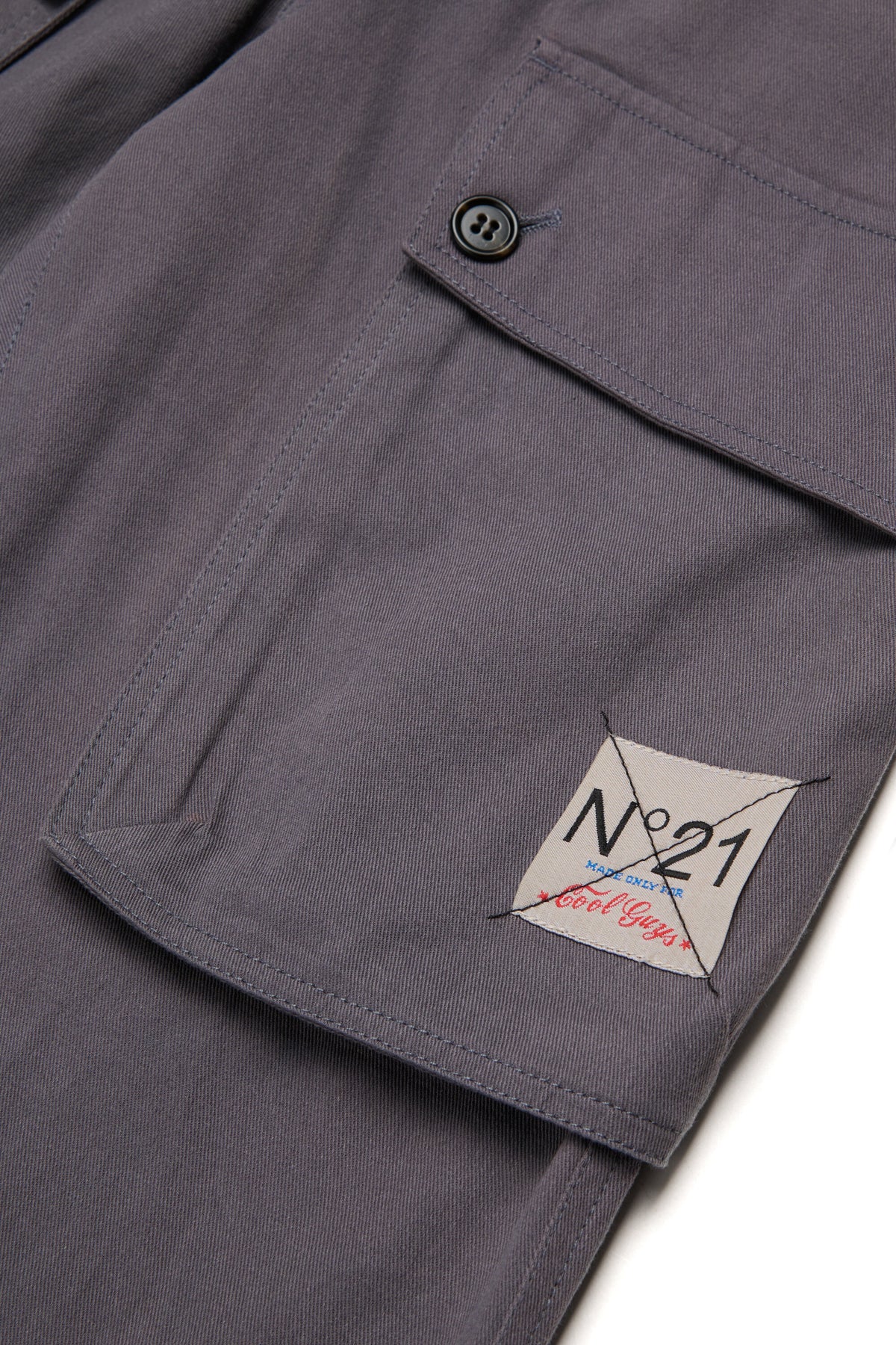 Pantalon cargo avec logo