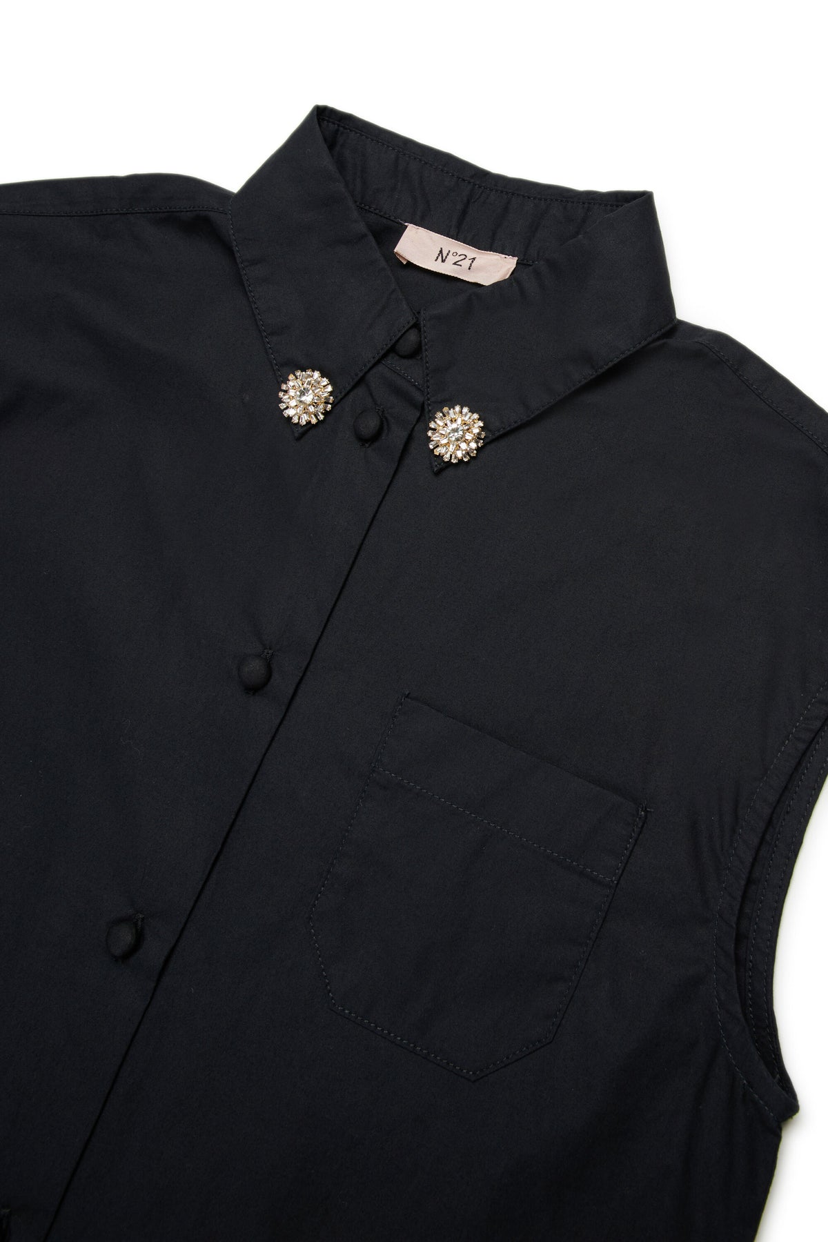Chemise sans manches avec logo