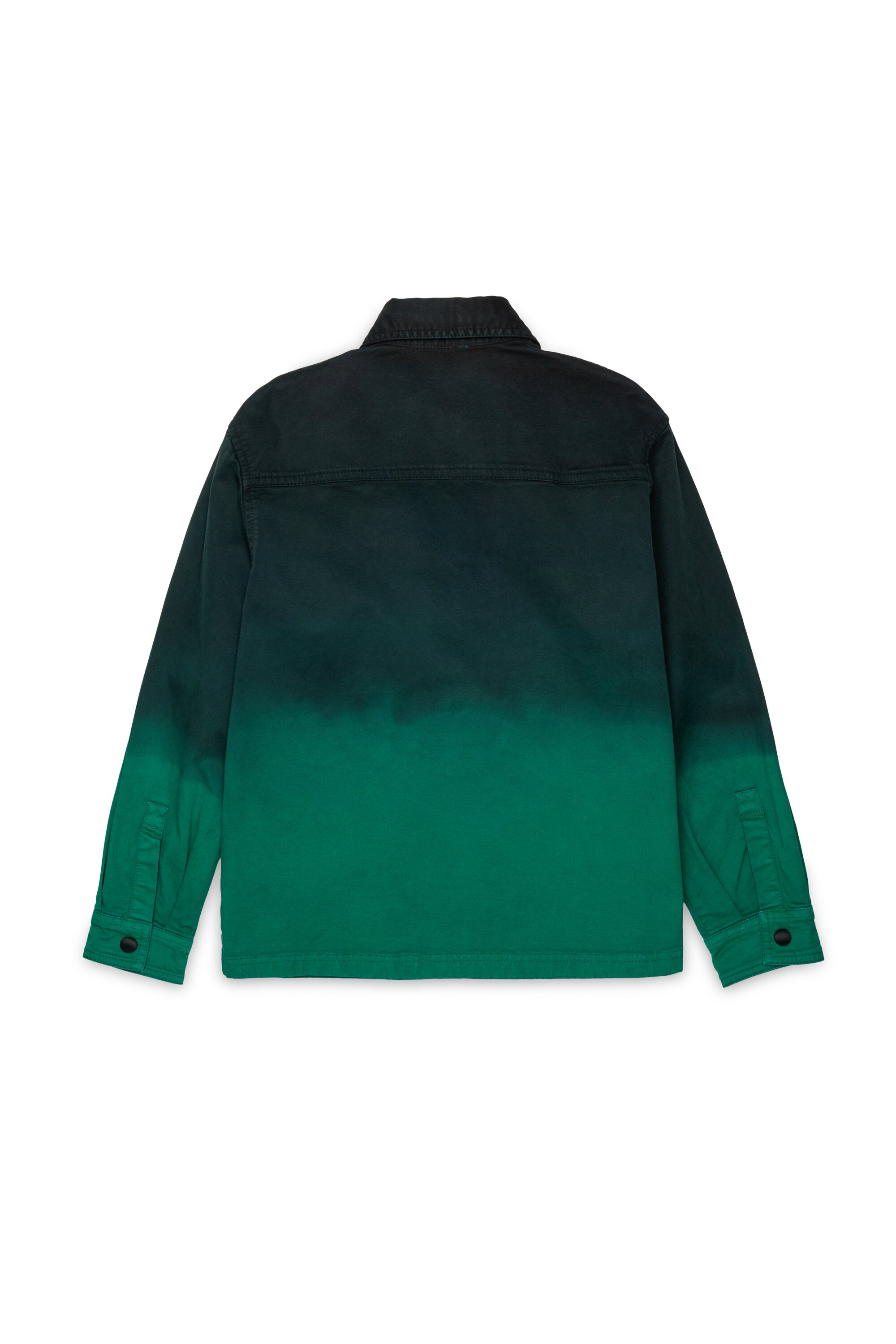 Chaqueta camisa efecto degradado