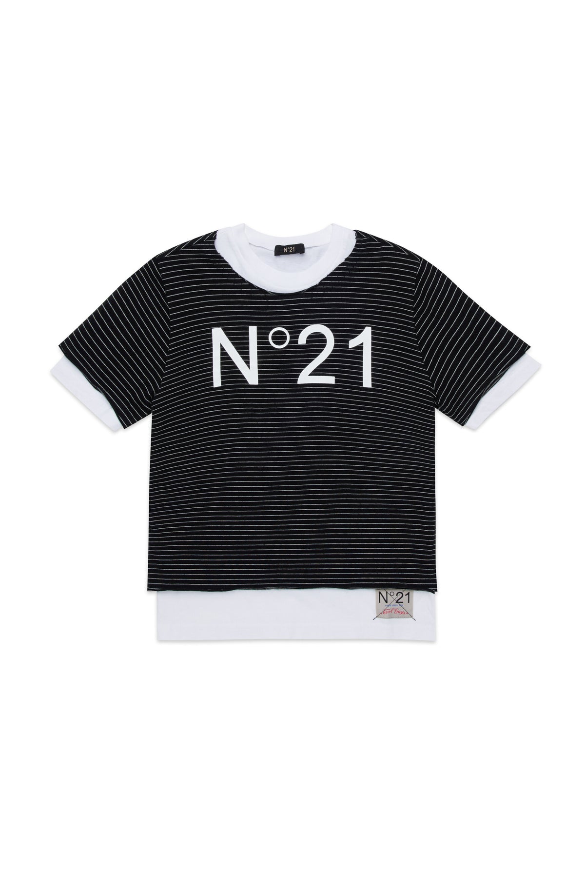 Camiseta con logotipo frontal