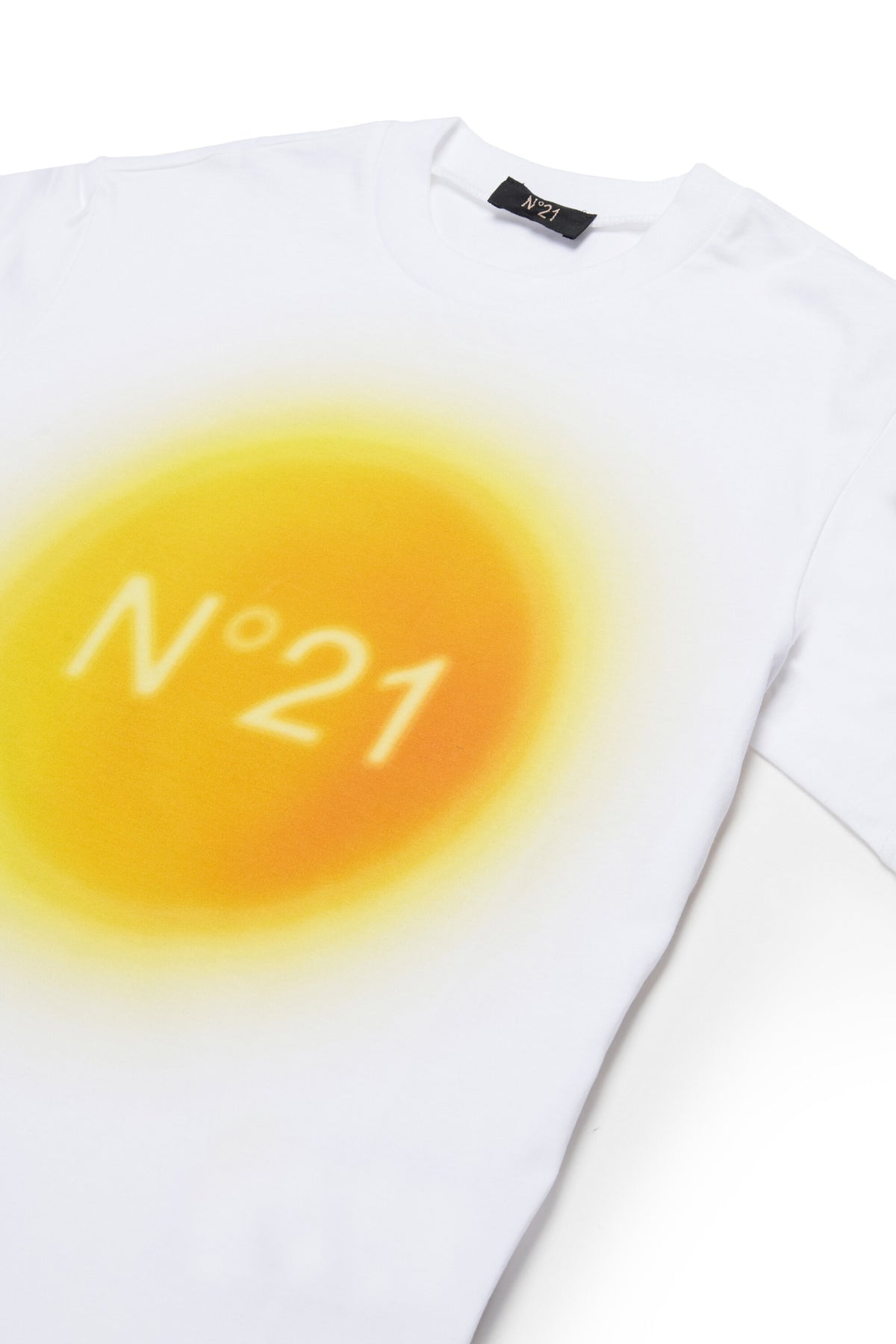 T-shirt with printed logo