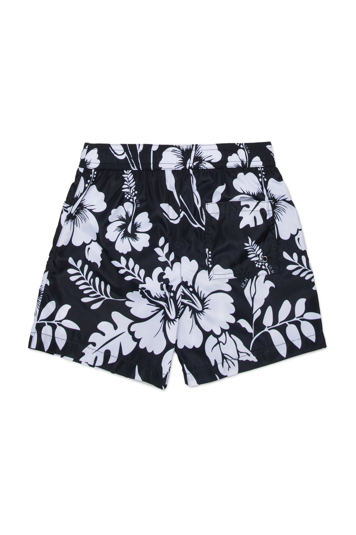Bañador tipo bóxer con estampado floral