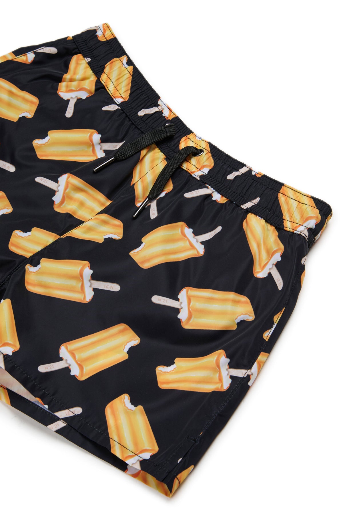Boxer swimsuit with popsicle print