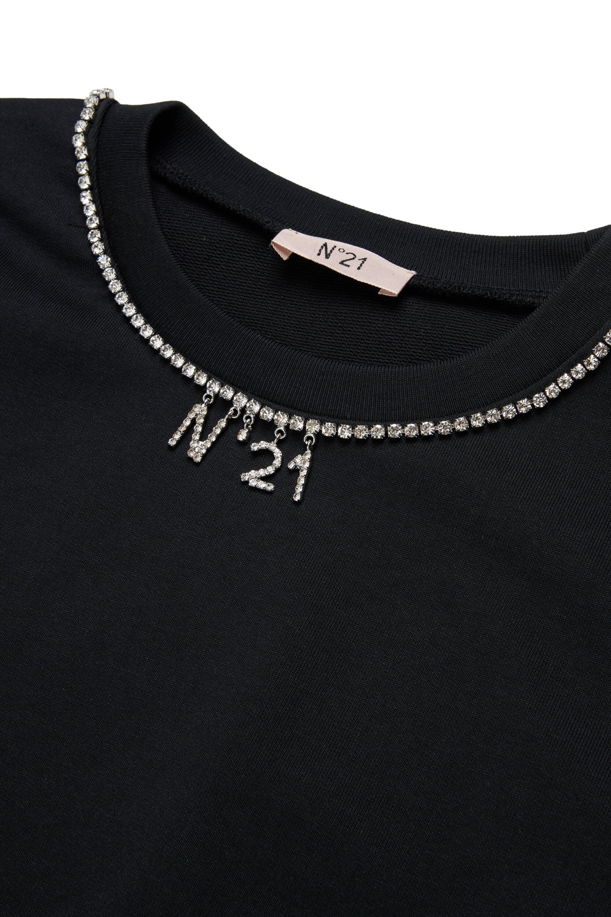 Sweat-shirt à col rond avec logo