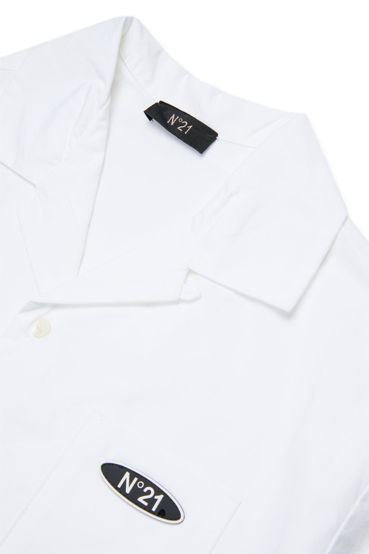Chemise à manches courtes avec logo