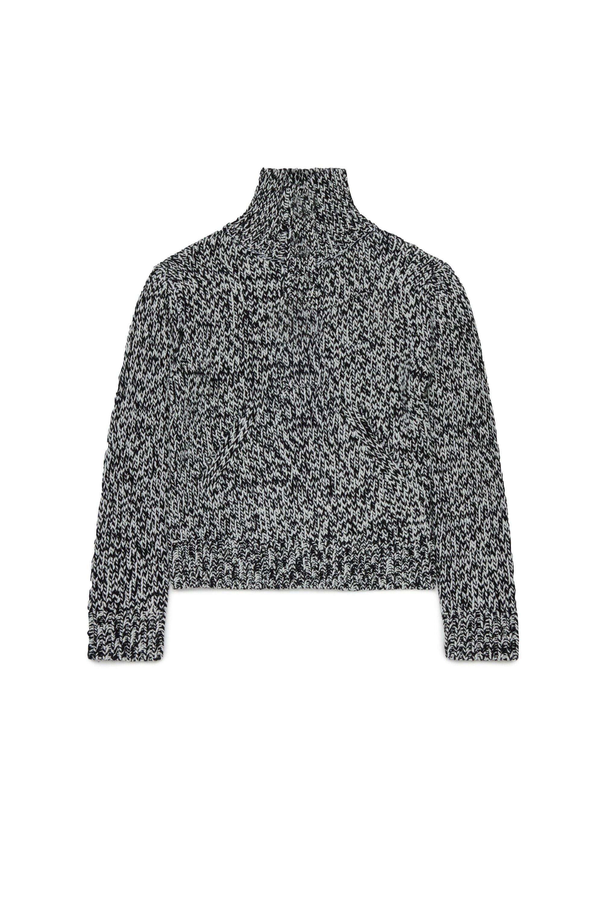 Pull en laine mélangée avec logo