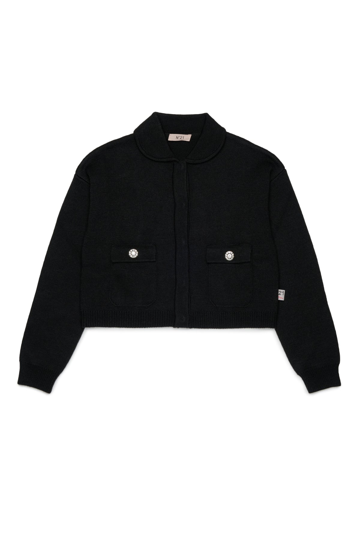Cardigan avec boutons bijoux