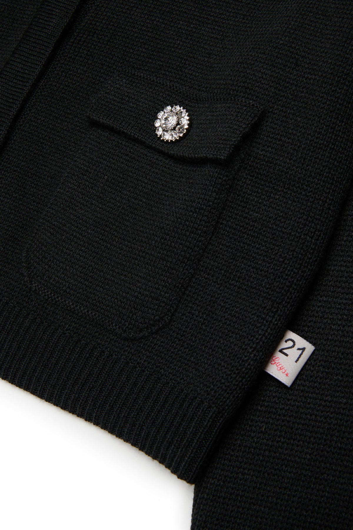 Cardigan avec boutons bijoux