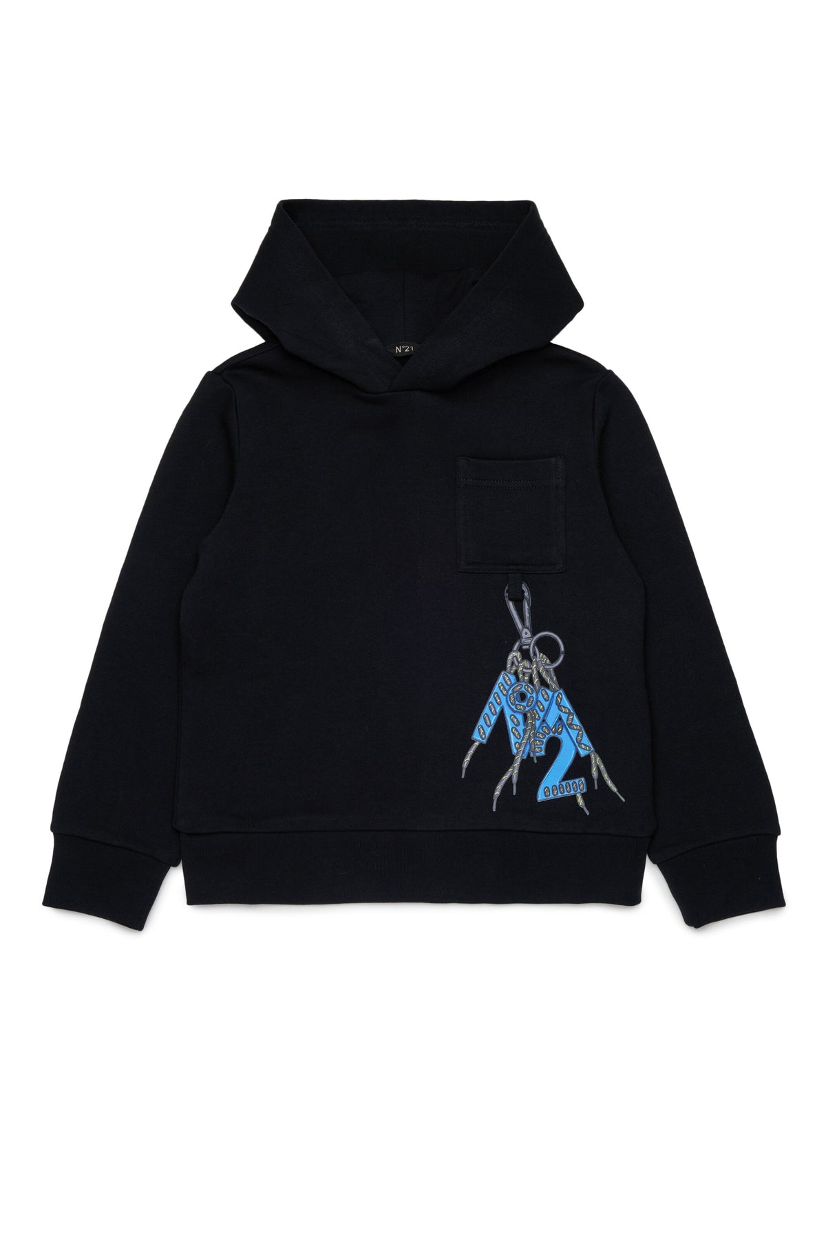 Sweat à capuche avec imprimé graphique