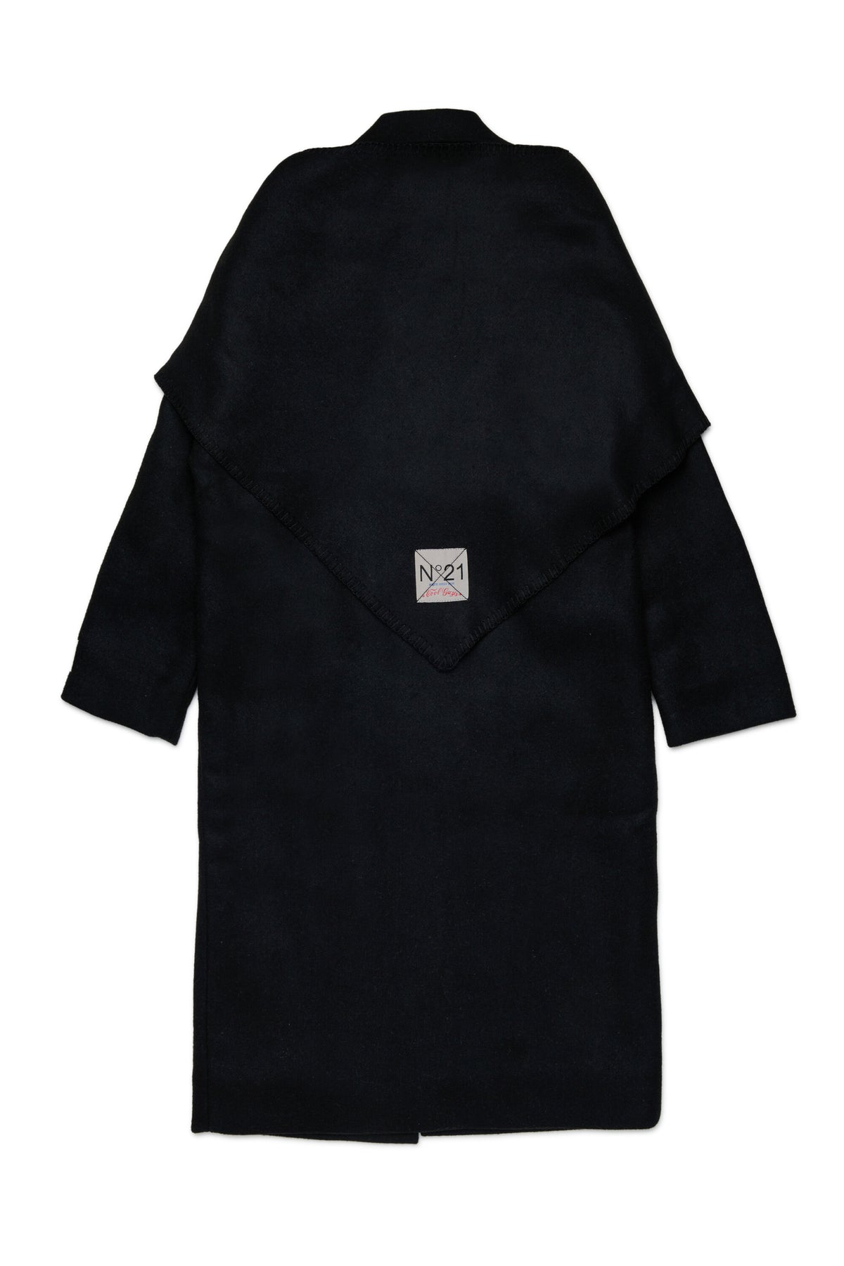 Manteau avec cape décorative