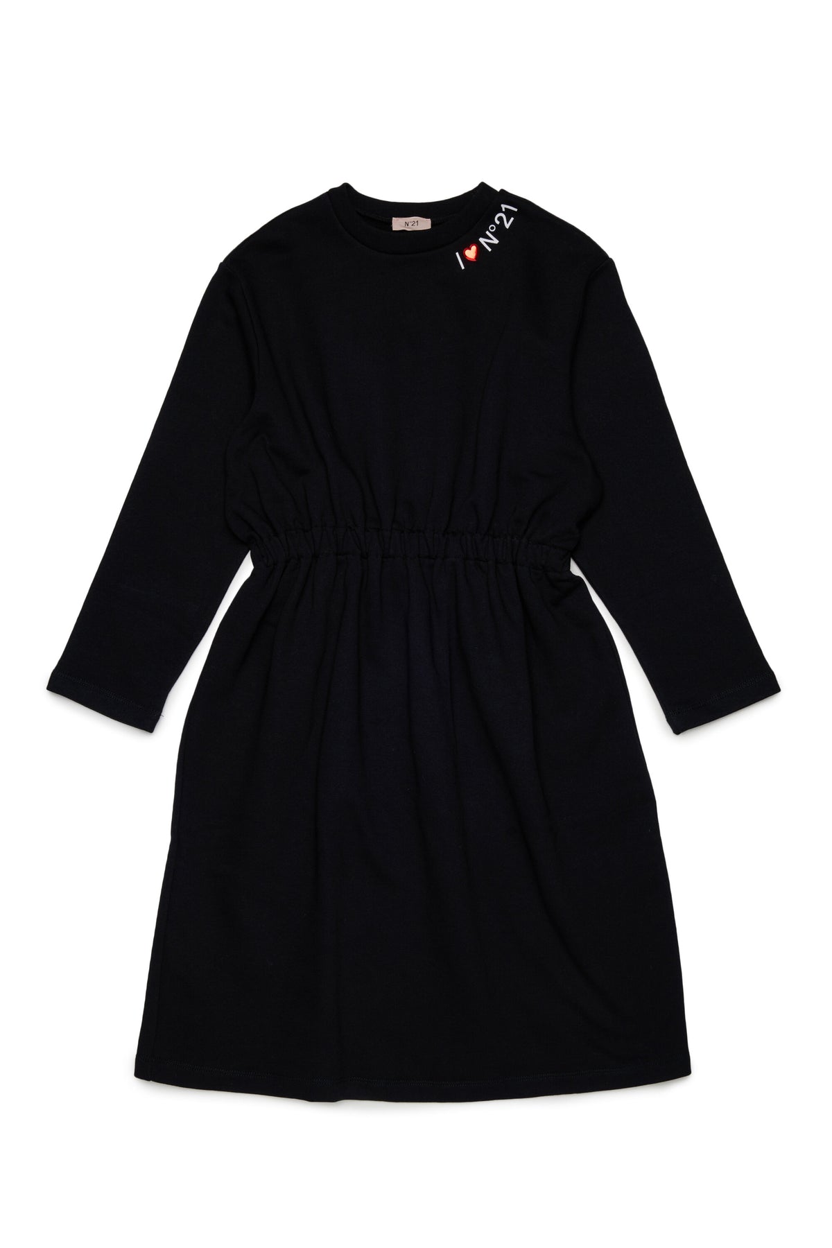 Vestido midi con logo