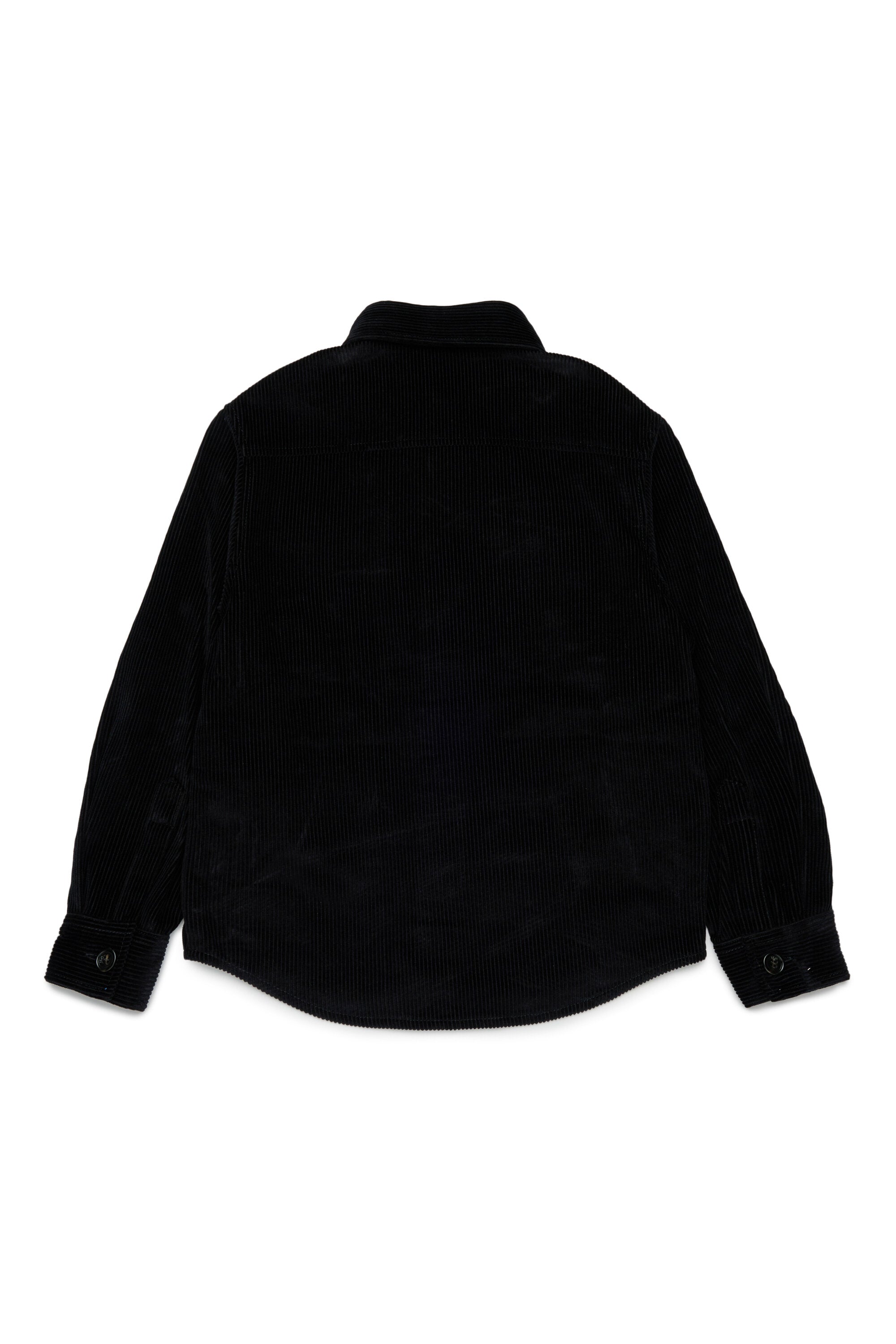 Chemise en velours avec logo