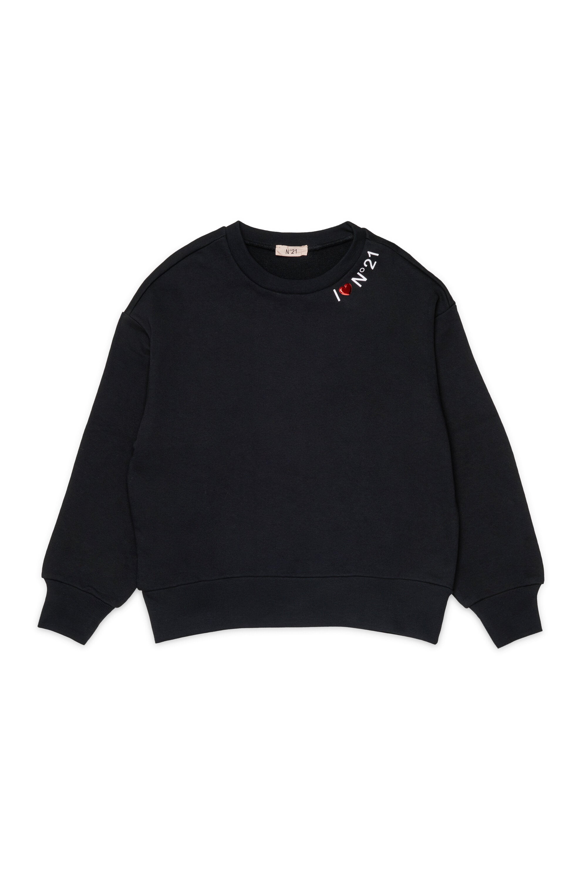 Sudadera de cuello redondo con logo