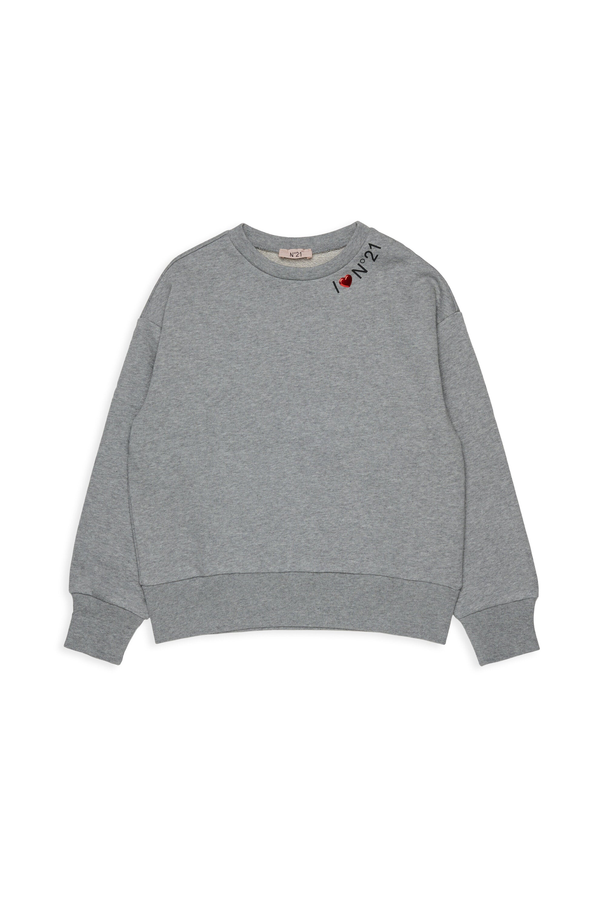 Sudadera de cuello redondo con logo