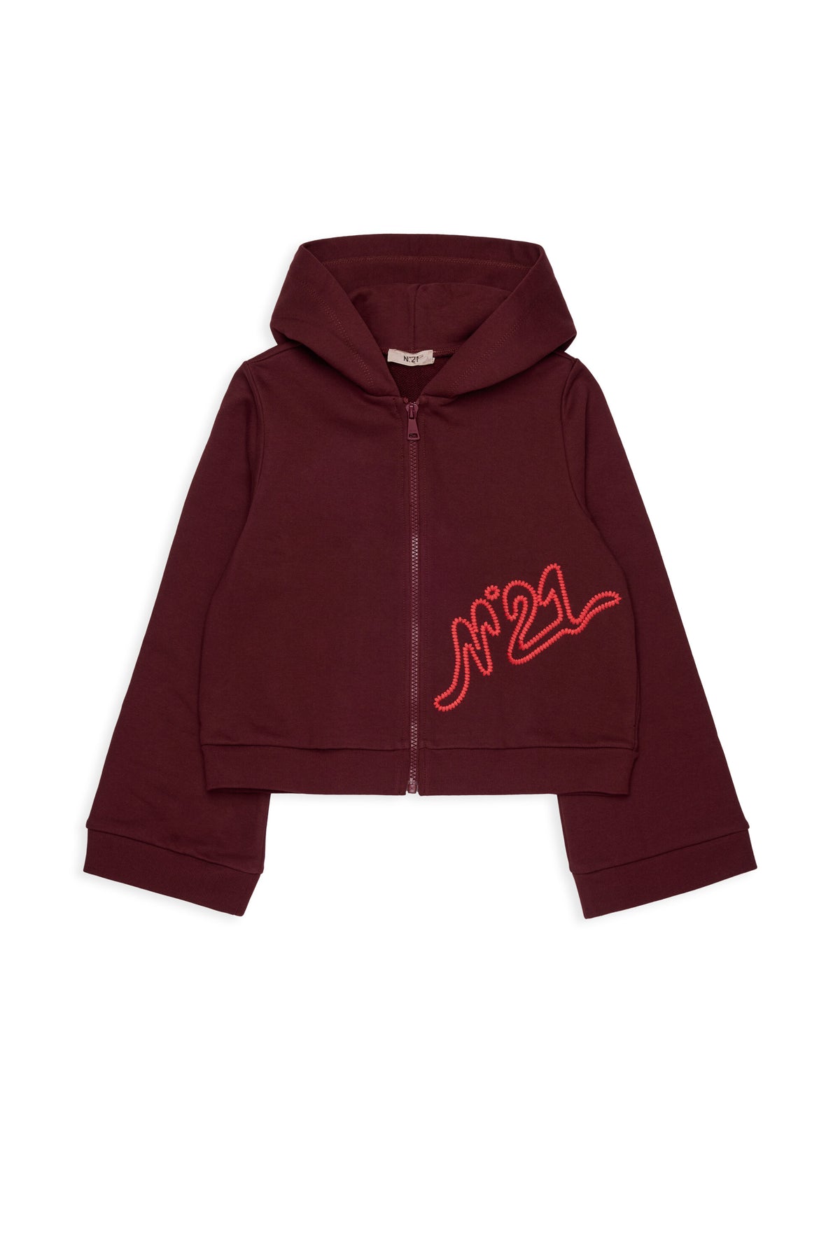 Sweat-shirt zippé avec logo