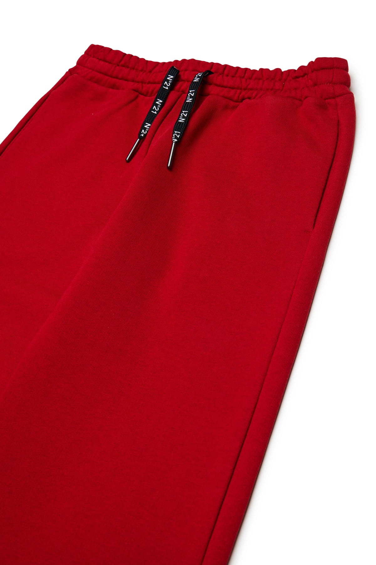 Pantalones de felpa rosa con logotipo