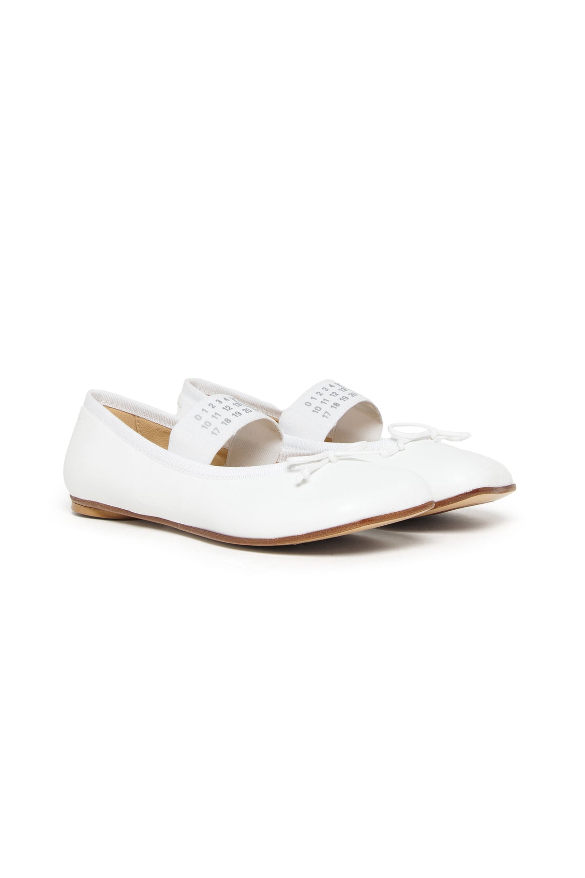 Ballerines en cuir avec Numeric logo