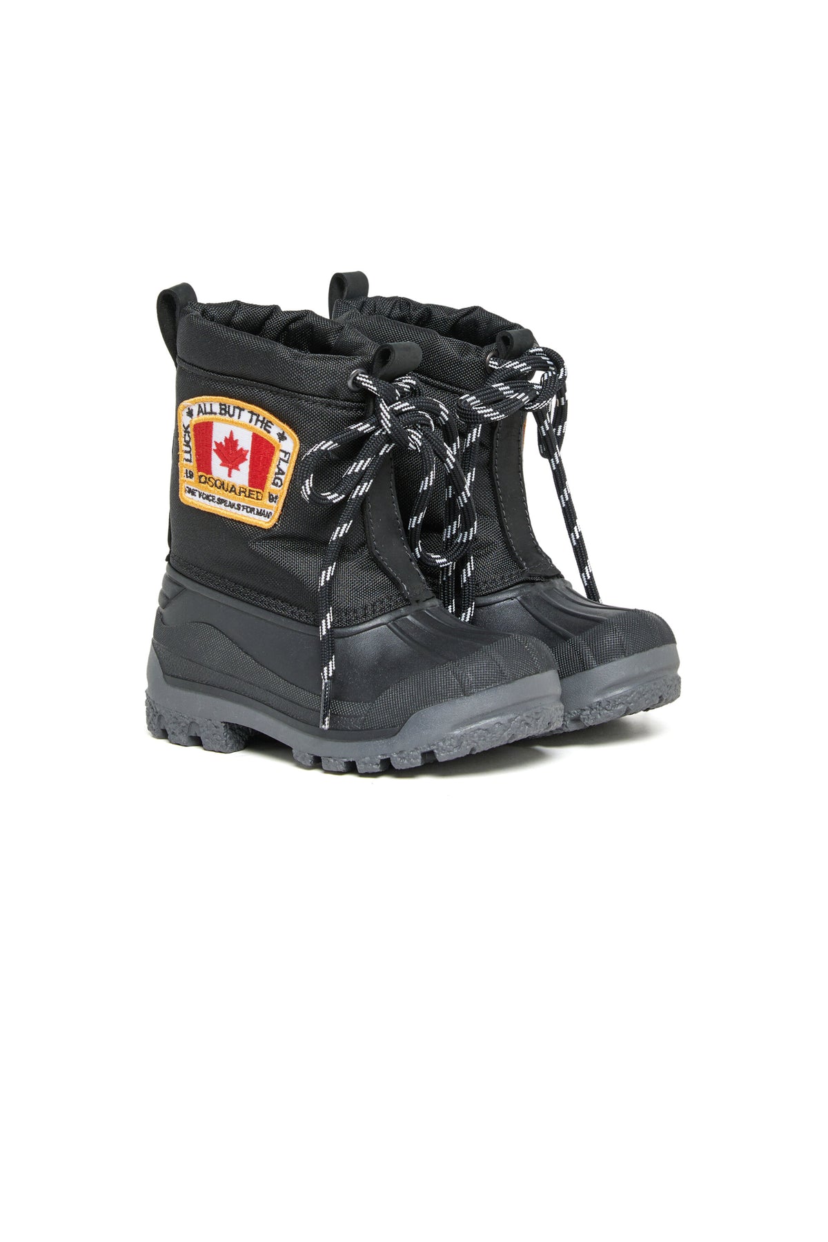 Canadian patch snow boots