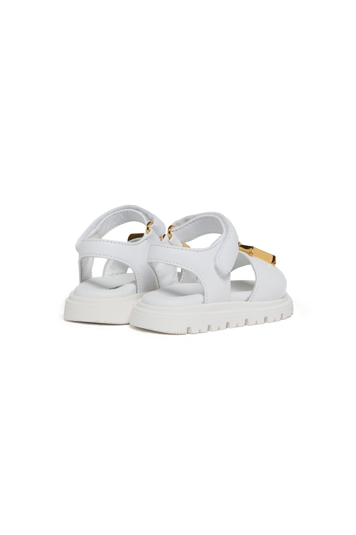 Sandalias con detalle metálico