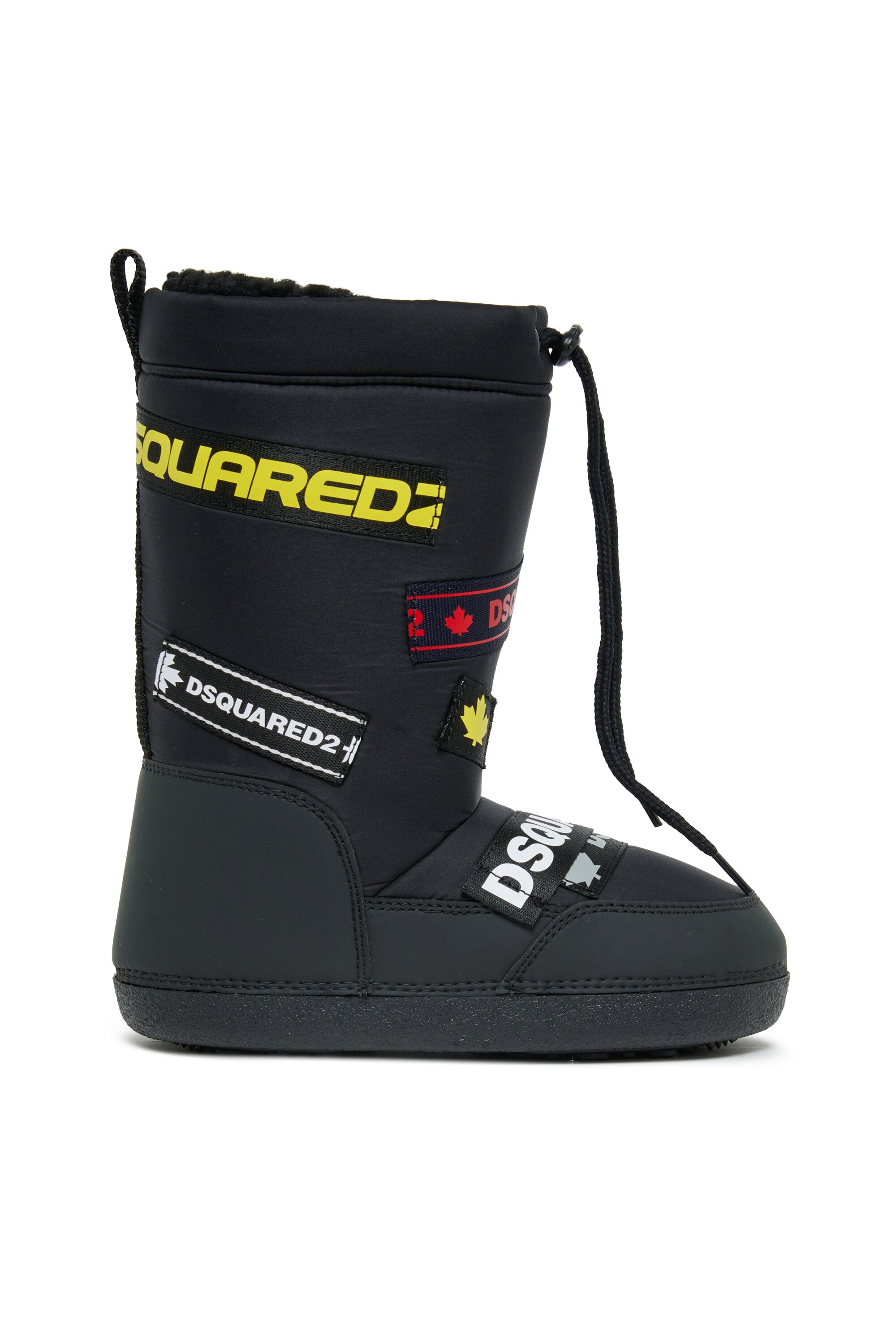 Botas de nieve altas con logo