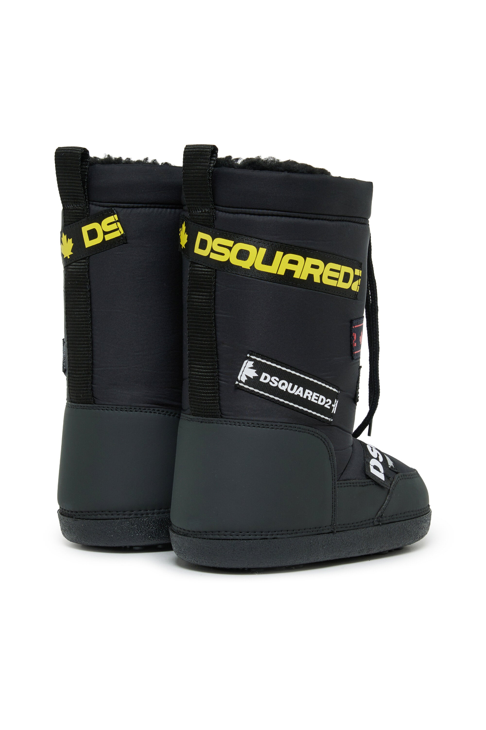 Botas de nieve altas con logo